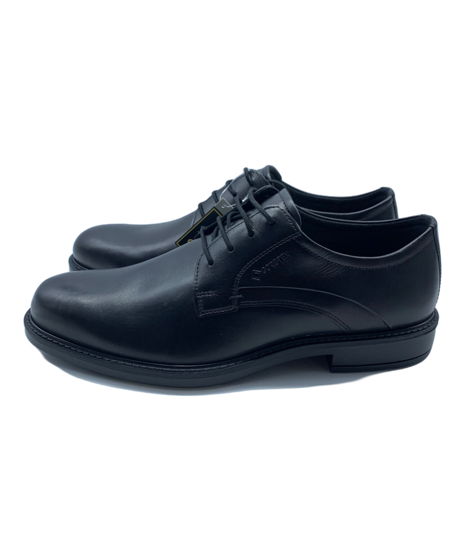 中古・古着通販】ECCO (エコー) レザーシューズ ブラック サイズ:27.5 