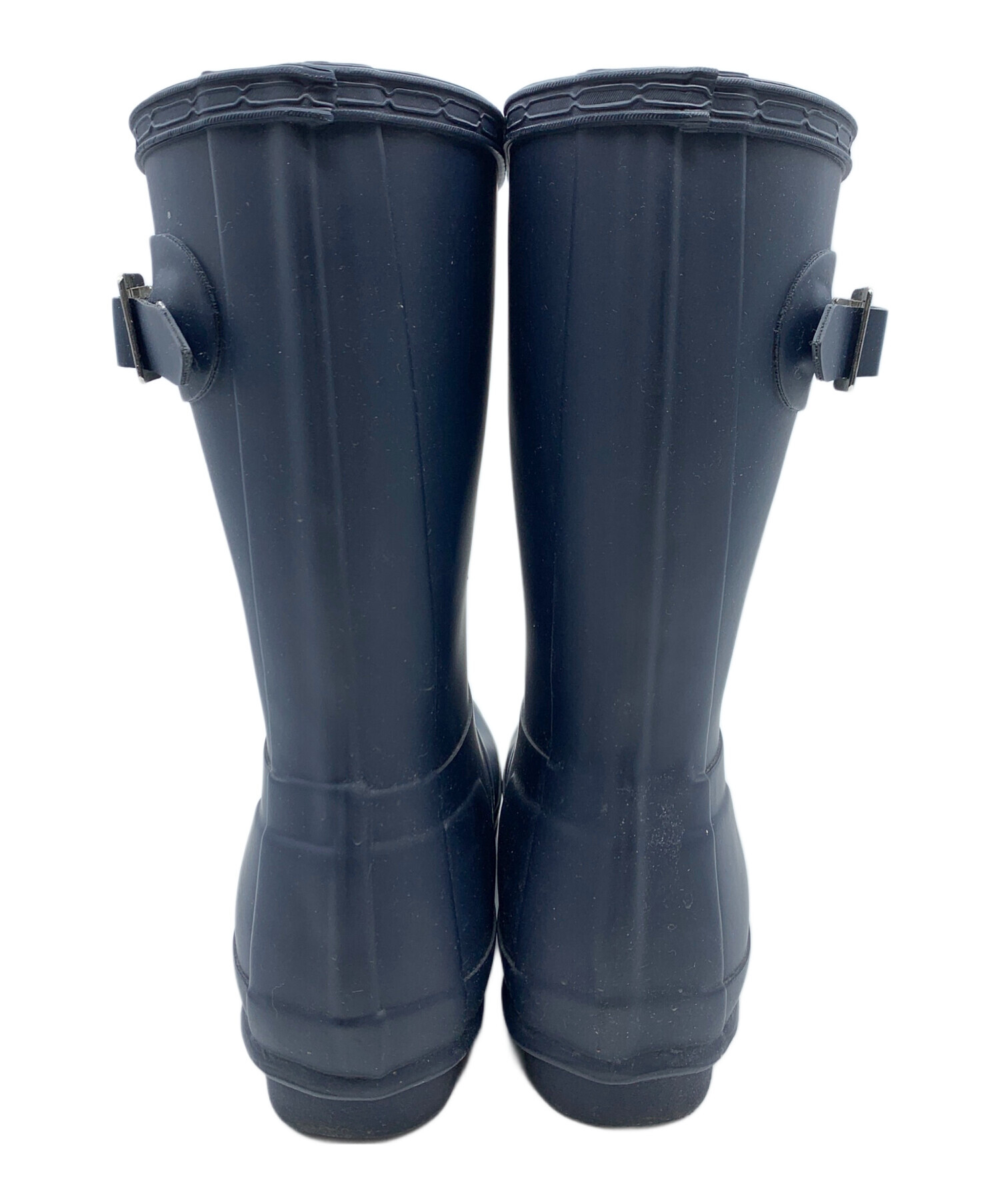 中古・古着通販】HUNTER (ハンター) レインブーツ ネイビー サイズ:US6