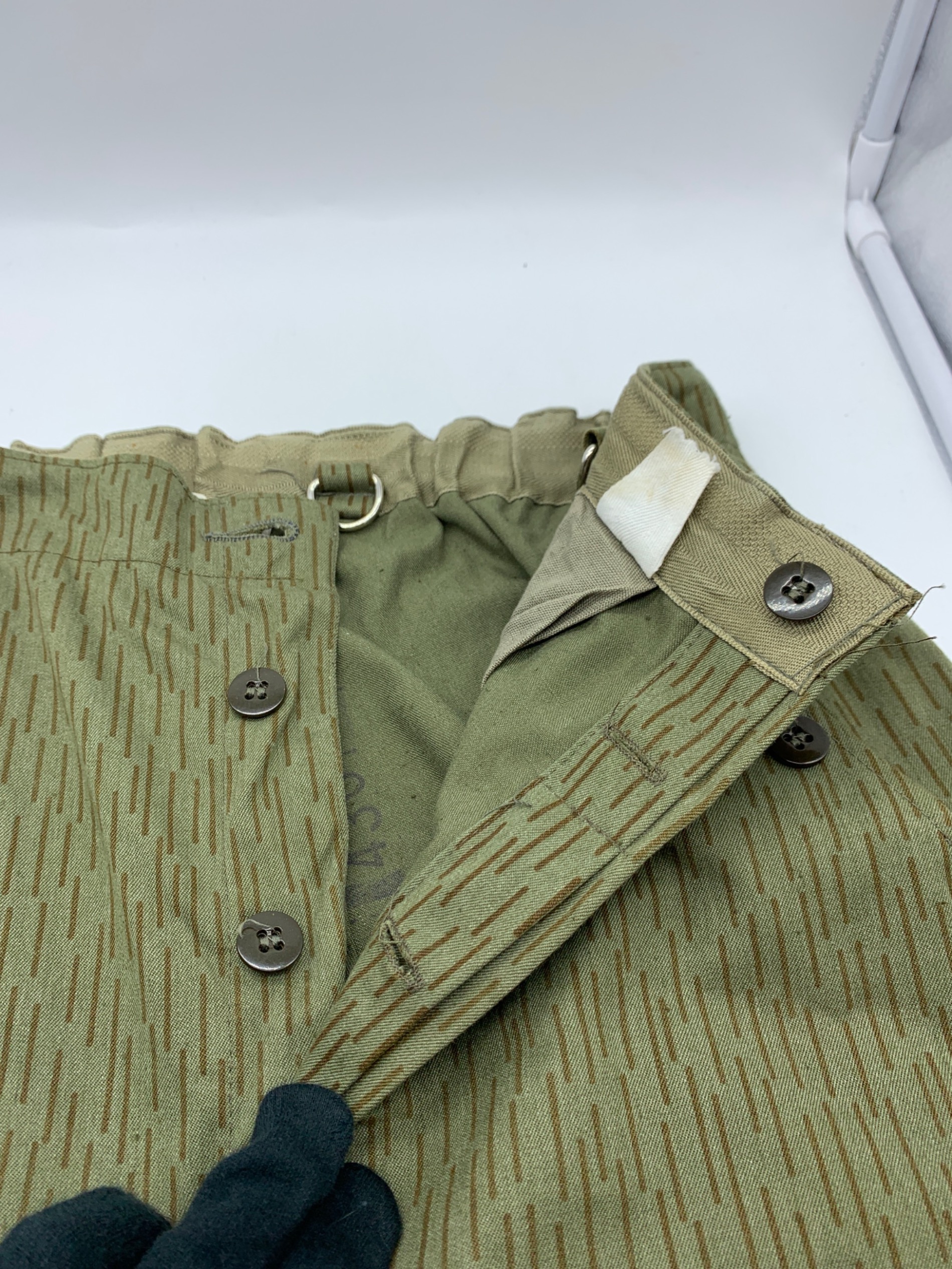 中古・古着通販】不明 (フメイ) レインドロップカモパンツ 東ドイツ軍