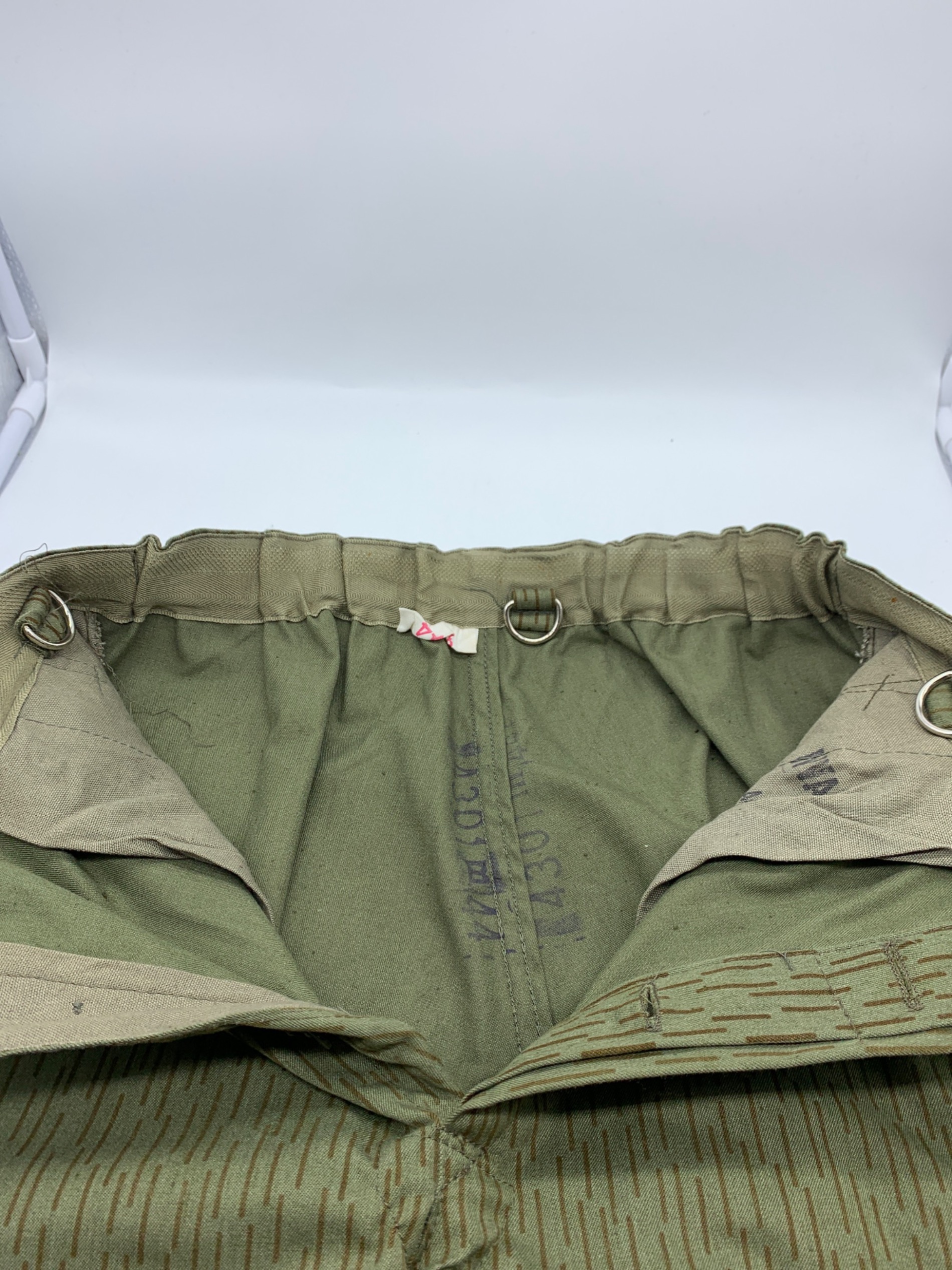 中古・古着通販】不明 (フメイ) レインドロップカモパンツ 東ドイツ軍