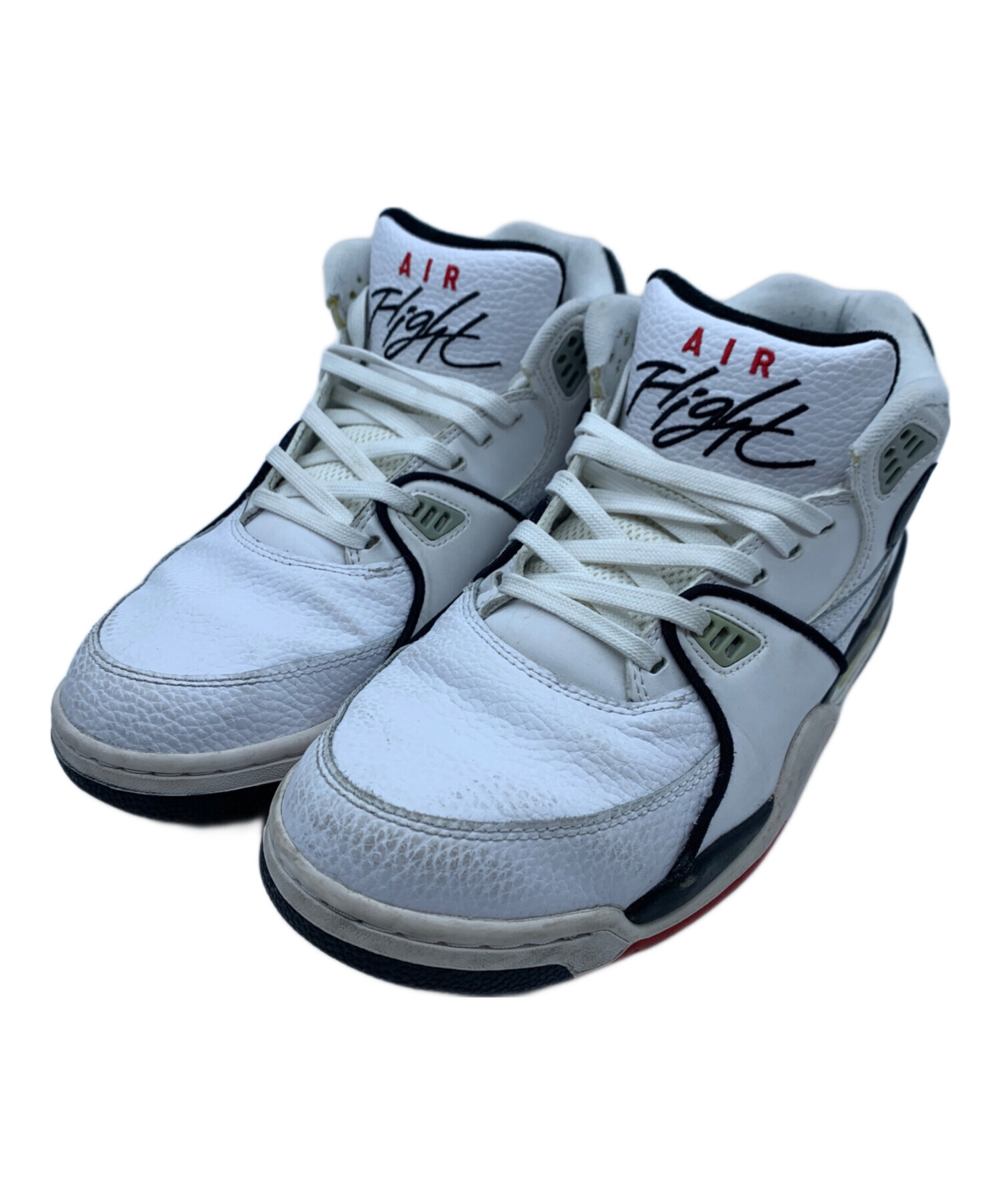 中古・古着通販】NIKE (ナイキ) AIR FLIGHT 89 ホワイト×ブラック