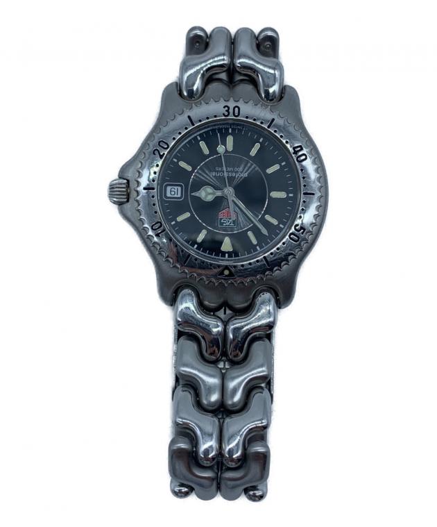 中古・古着通販】TAG HEUER (タグ・ホイヤー) 腕時計 ブラック