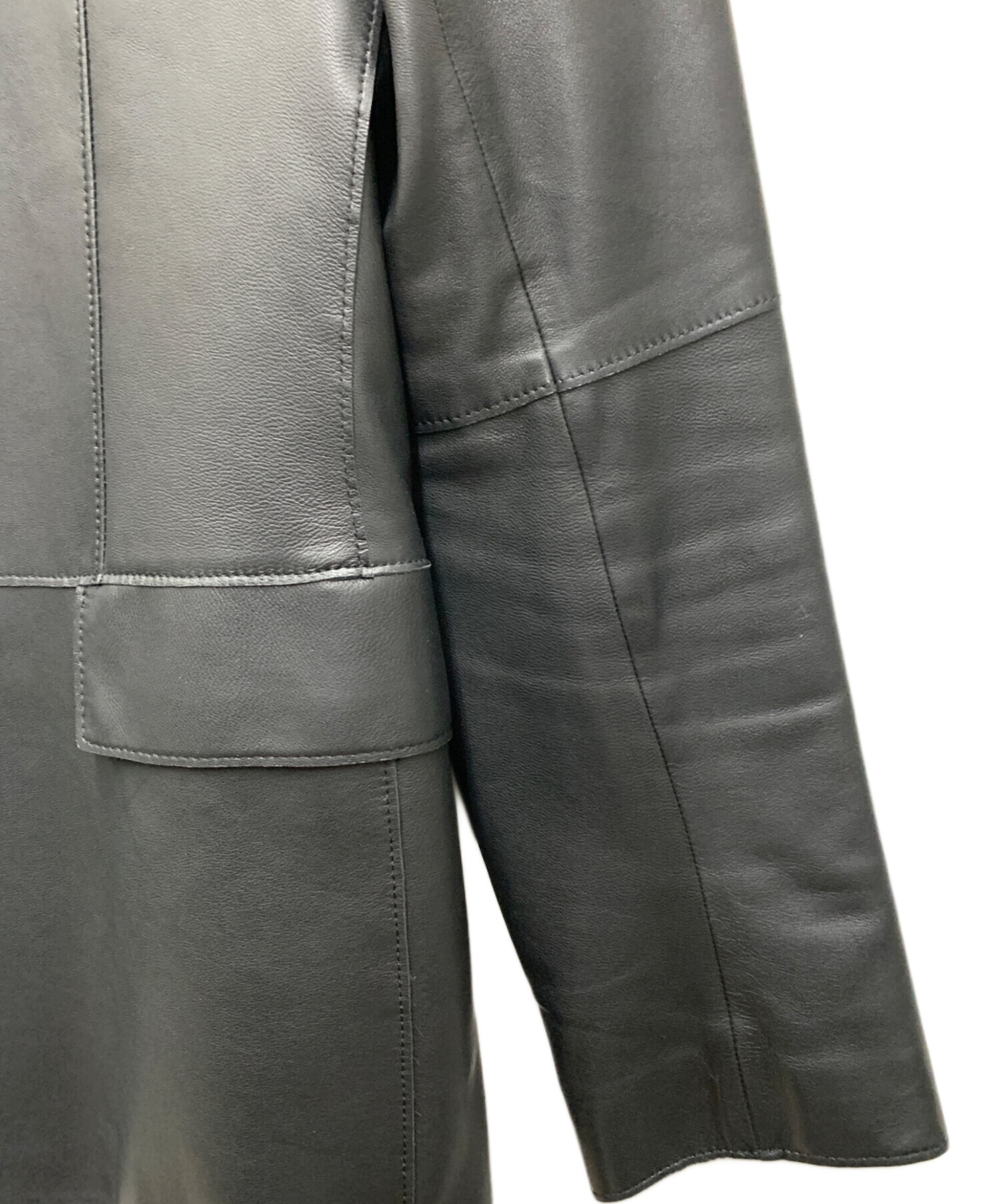 中古・古着通販】Calvin Klein (カルバンクライン) ラムレザー