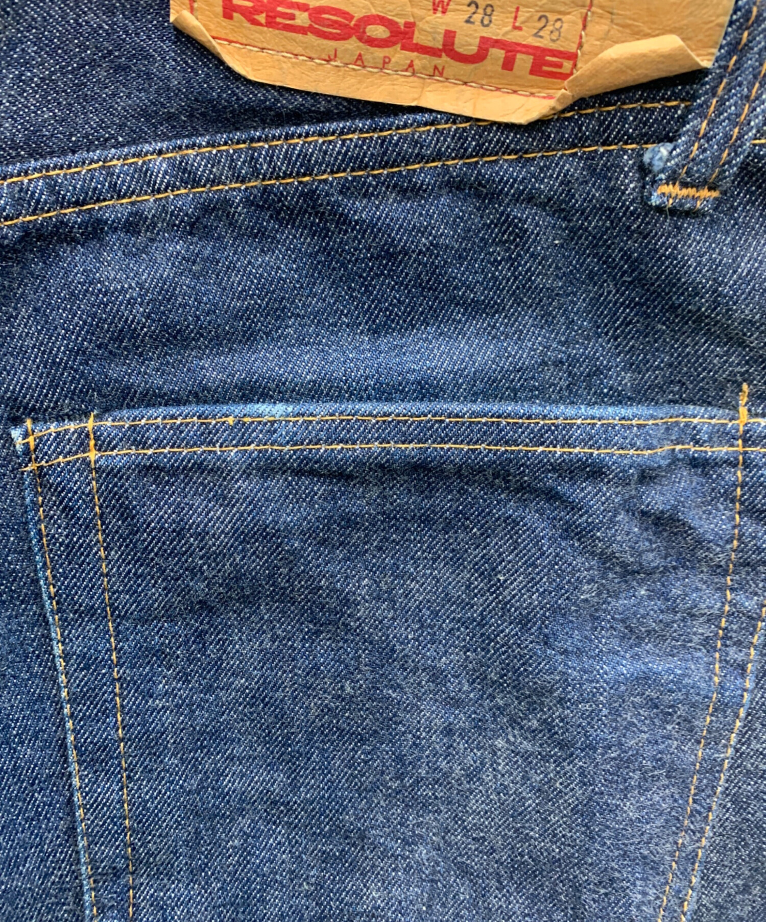 中古・古着通販】RESOLUTE (リゾルト) 710デニムパンツ インディゴ 