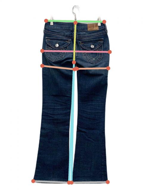 中古・古着通販】TRUE RELIGION (トゥルー レリジョン) デニムパンツ