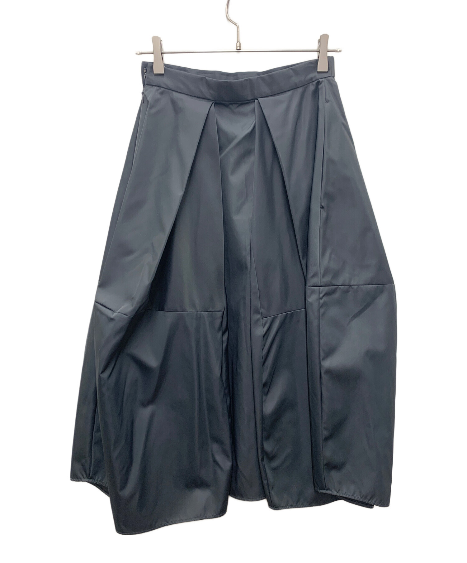 中古・古着通販】ENFOLD (エンフォルド) ナイロンスカート グレー