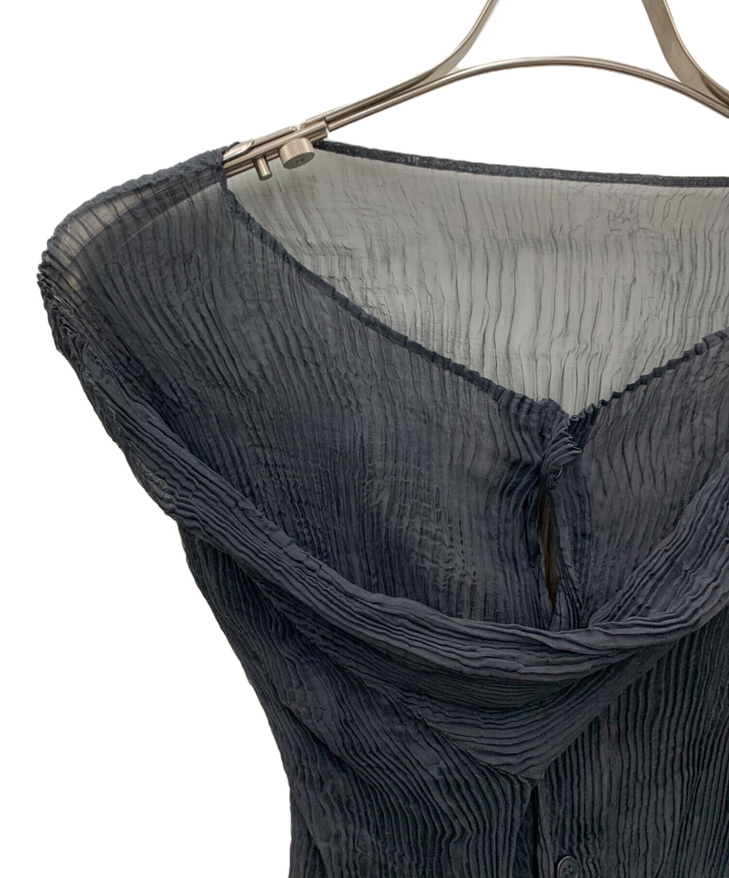 中古・古着通販】ISSEY MIYAKE (イッセイミヤケ) シフォンツイスト