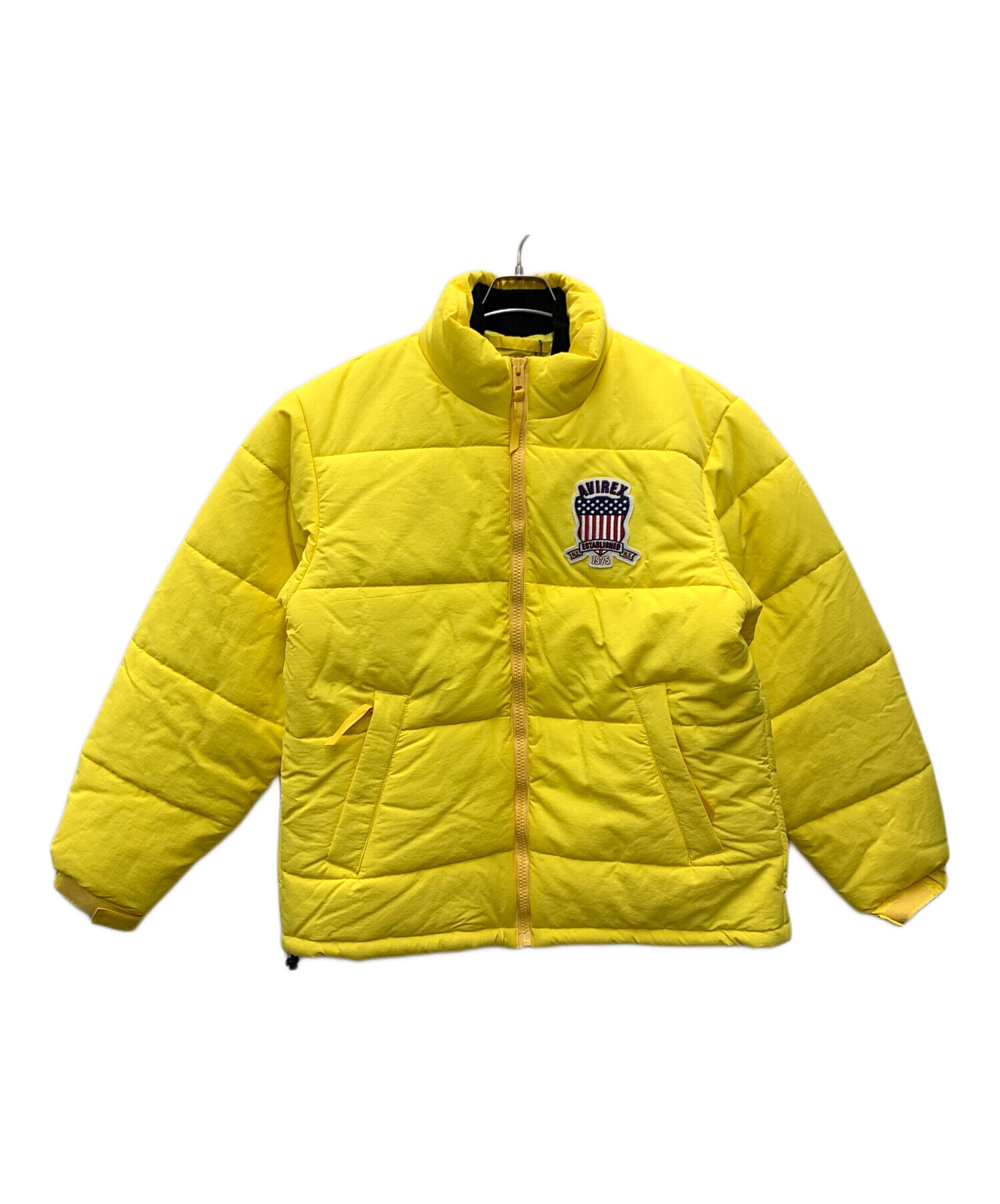 中古・古着通販】AVIREX (アヴィレックス) 中綿ジャケット イエロー