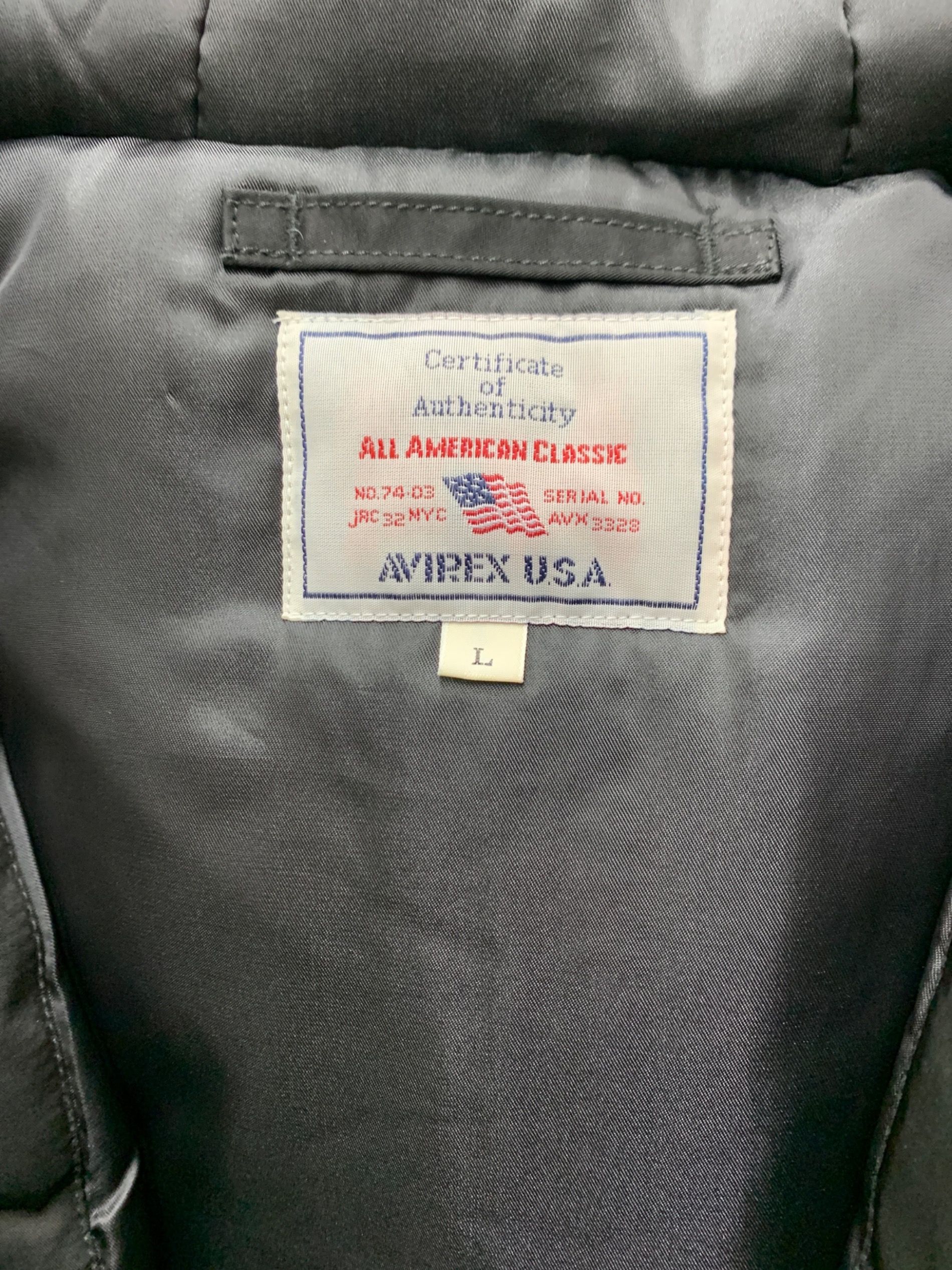 中古・古着通販】AVIREX (アヴィレックス) ミリタリージャケット 