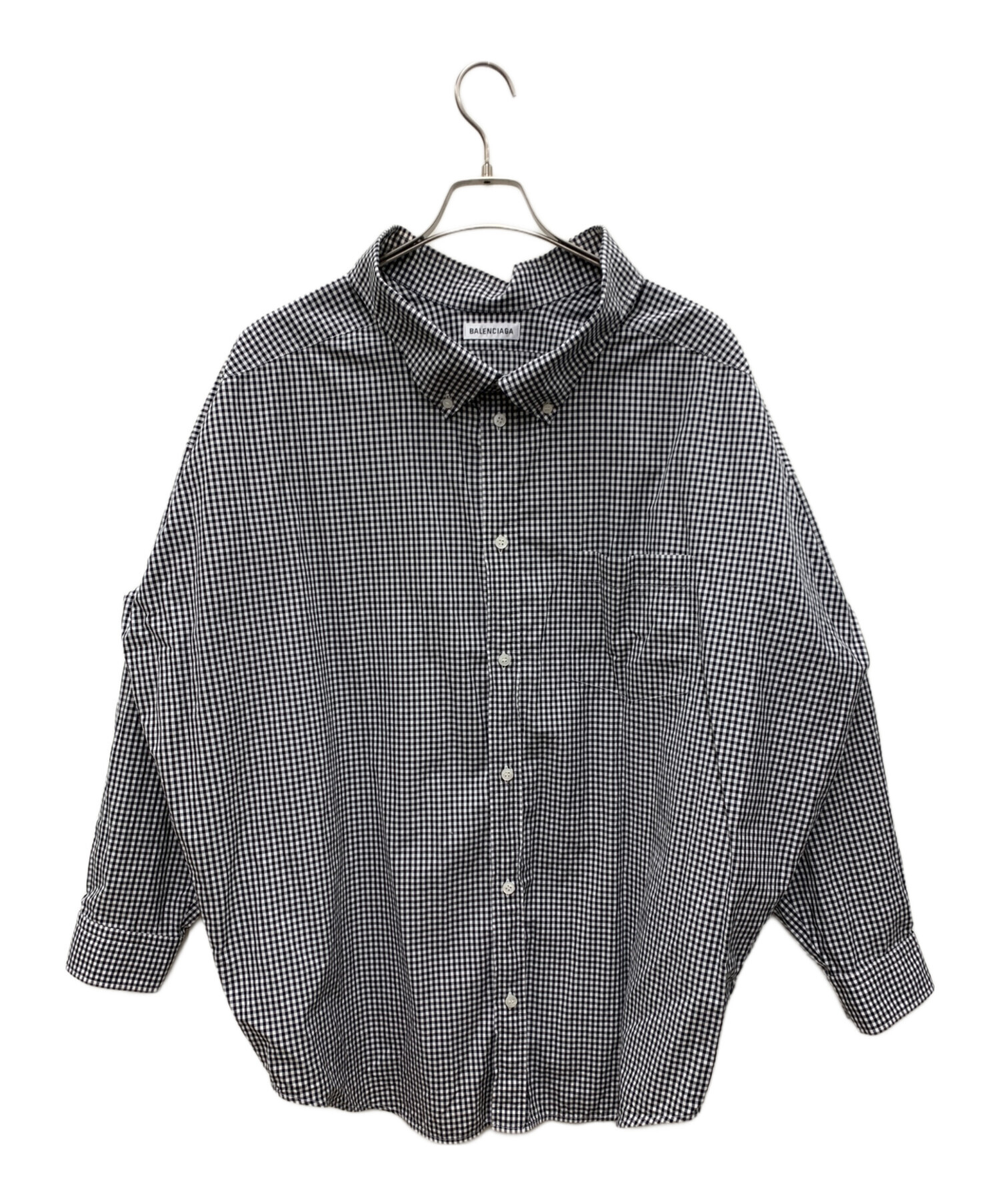 中古・古着通販】BALENCIAGA (バレンシアガ) 長袖シャツ ブラック