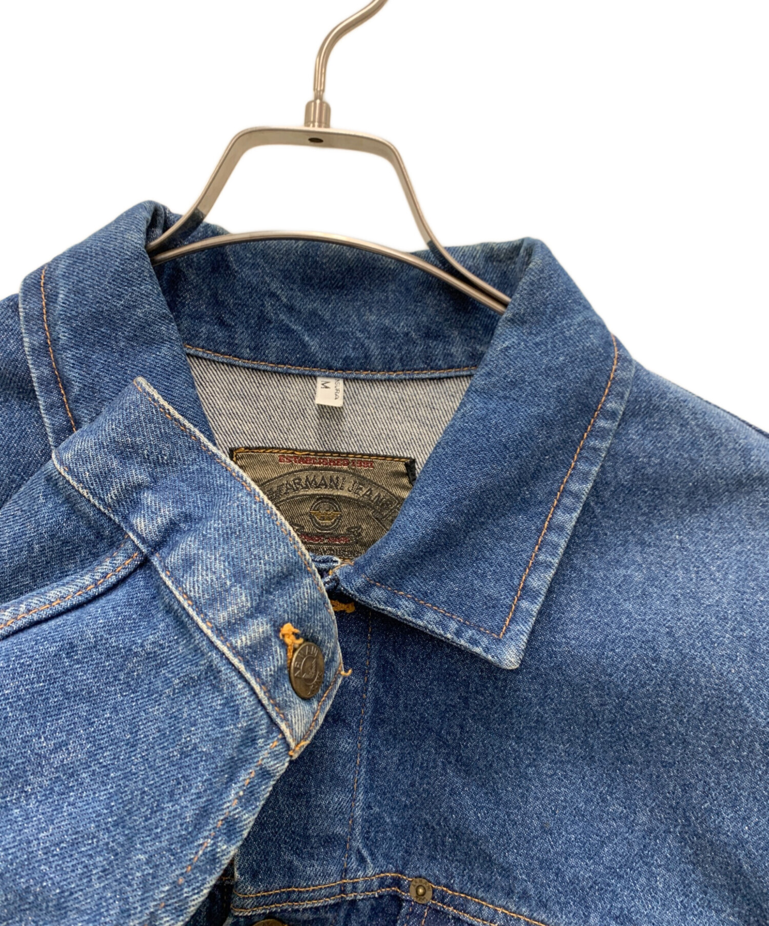 中古・古着通販】ARMANI JEANS (アルマーニジーンズ) デニムジャケット 
