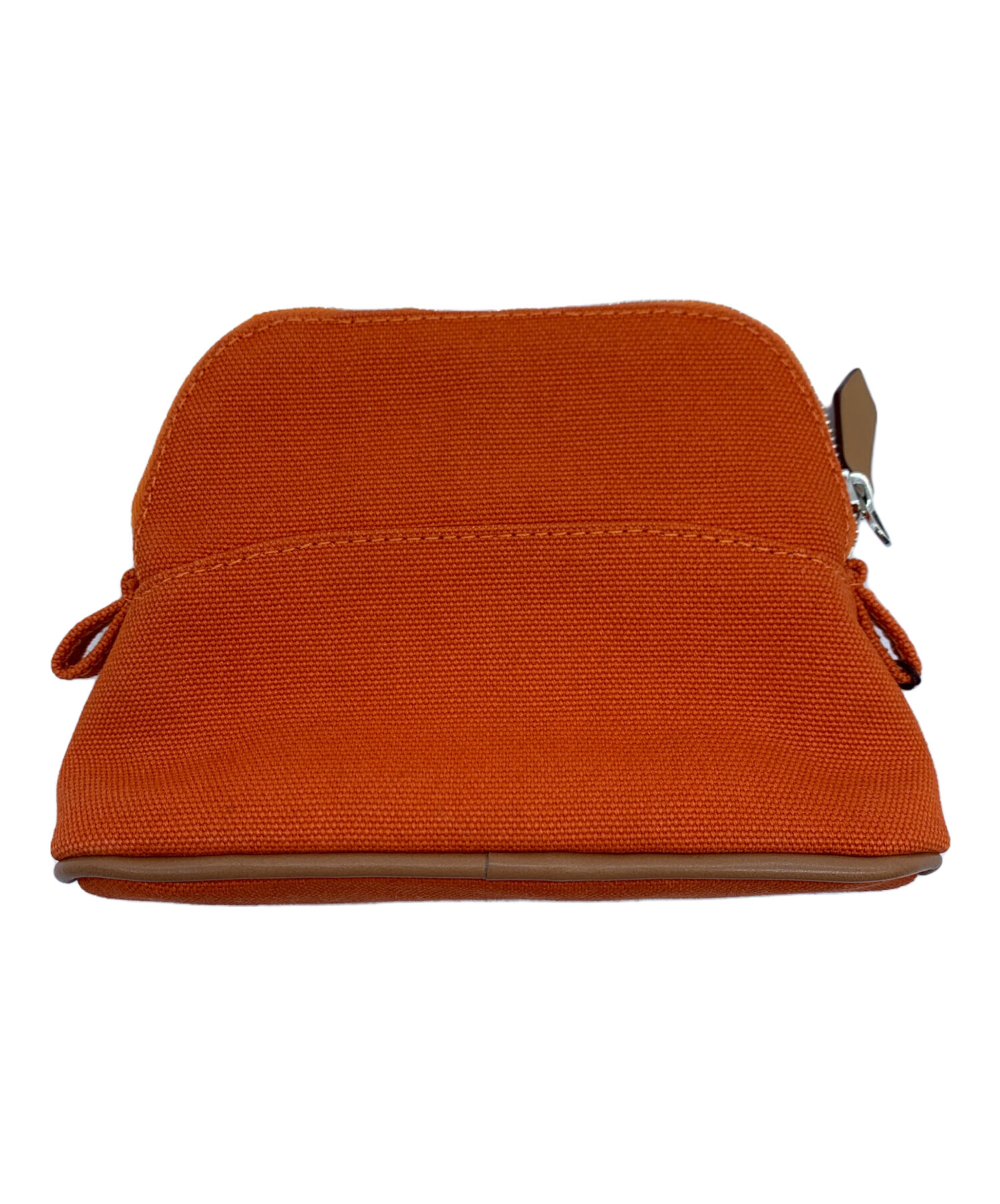 中古・古着通販】HERMES (エルメス) ボリードポーチ ミニミニ オレンジ 