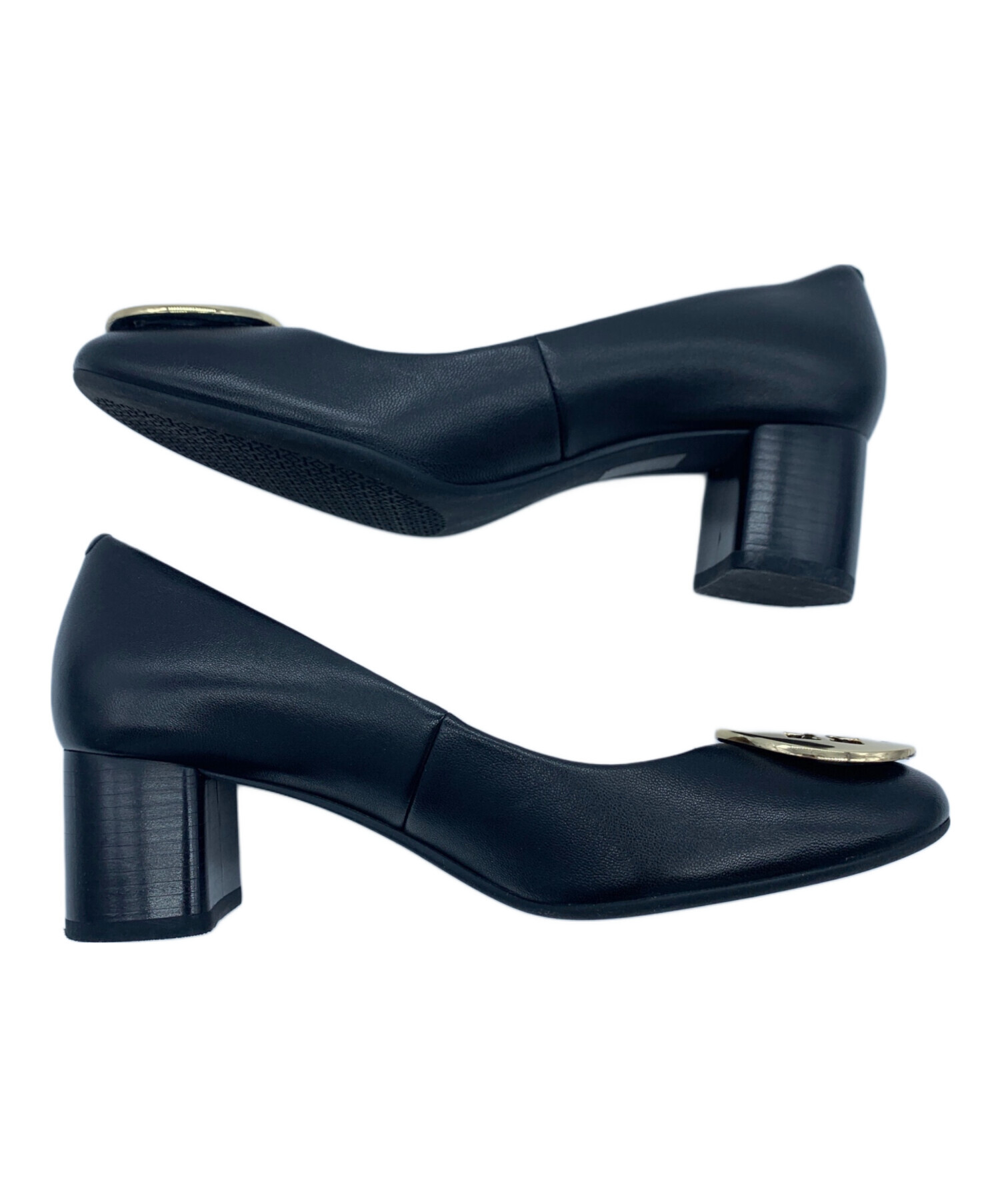 トリーバーチTory Burch黒パンプス（サイズ6） TORY BURCH