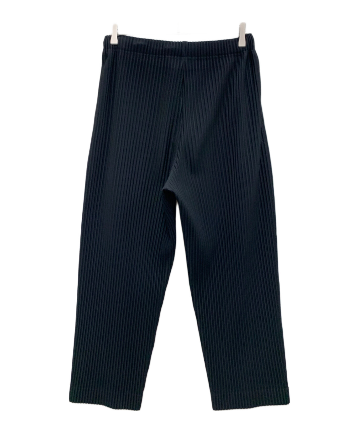 美品 HP33JF113 オムプリッセ イッセイミヤケ パンツ プリーツ 黒 中古・古着通販】HOMME PLISSE ISSEY MIYAKE (オム プリッセ イッセイ