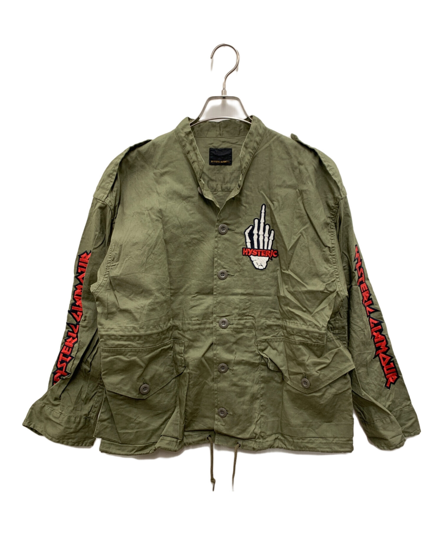 【年明け大放出セール！】HYSTERIC GLAMOUR ミリタリージャケット 中古・古着通販】Hysteric Glamour (ヒステリックグラマー) ミリタリー