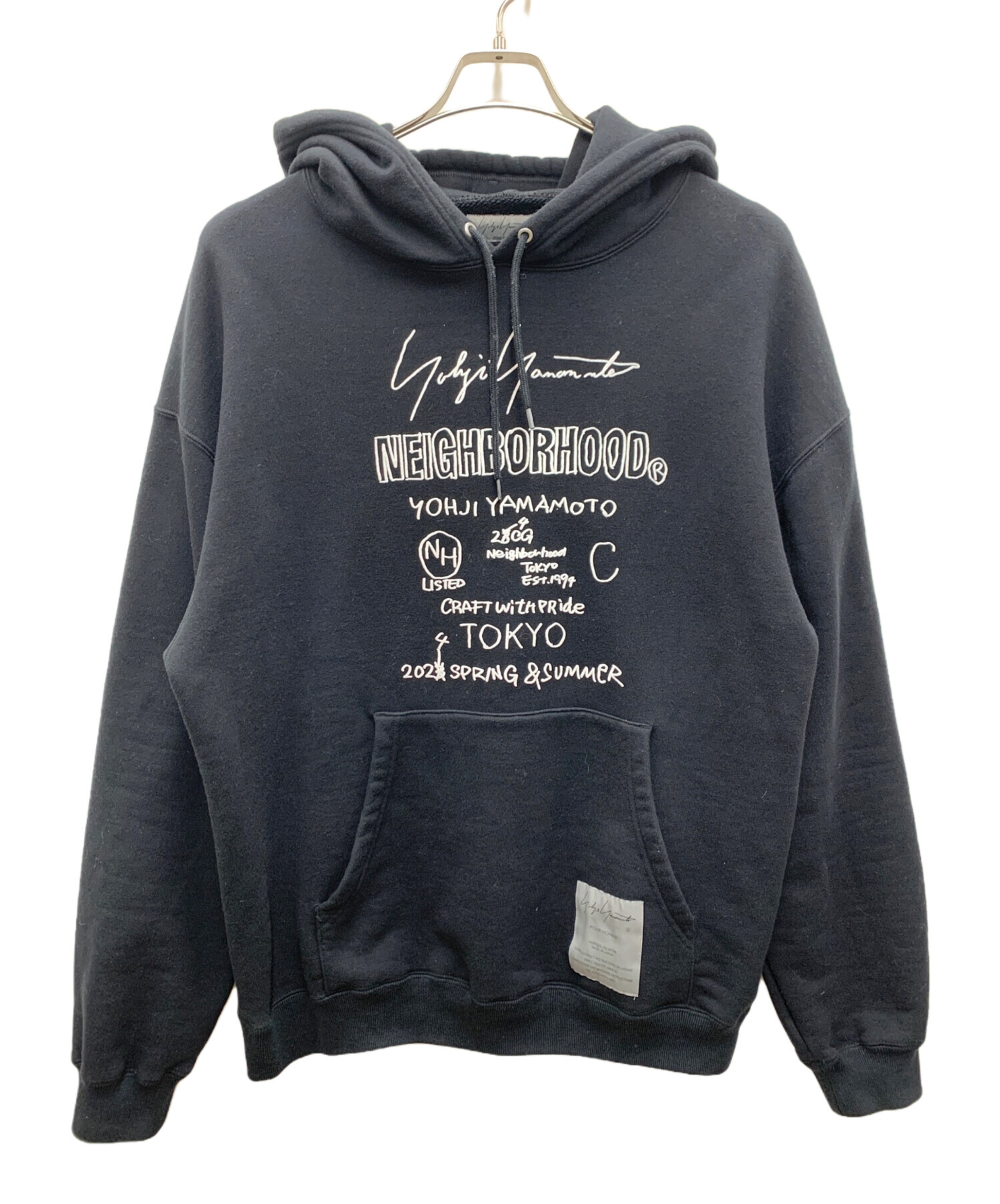 yohji yamamoto×NEIGHBORHOOD コラボパーカー 中古・古着通販】YOHJI YAMAMOTO (ヨウジヤマモト) NEIGHBORHOOD