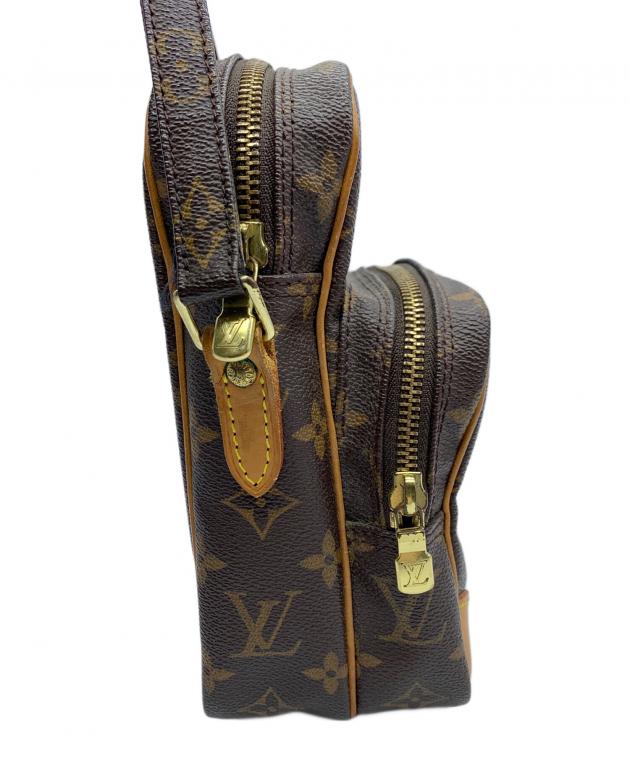 LOUIS VUITTON ショルダーバッグ ブラウン　ヴィンテージ 中古・古着通販】LOUIS VUITTON (ルイ ヴィトン) ショルダーバッグ