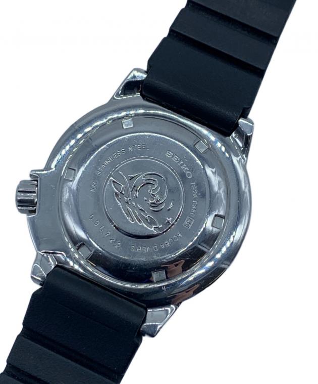 中古・古着通販】SEIKO (セイコー) ダイバーズウォッチ ブラック