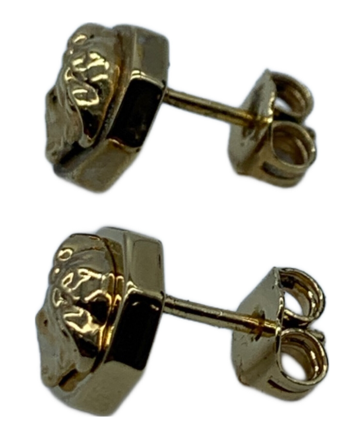 中古・古着通販】VERSACE (ヴェルサーチェ) スタッドピアス ゴールド