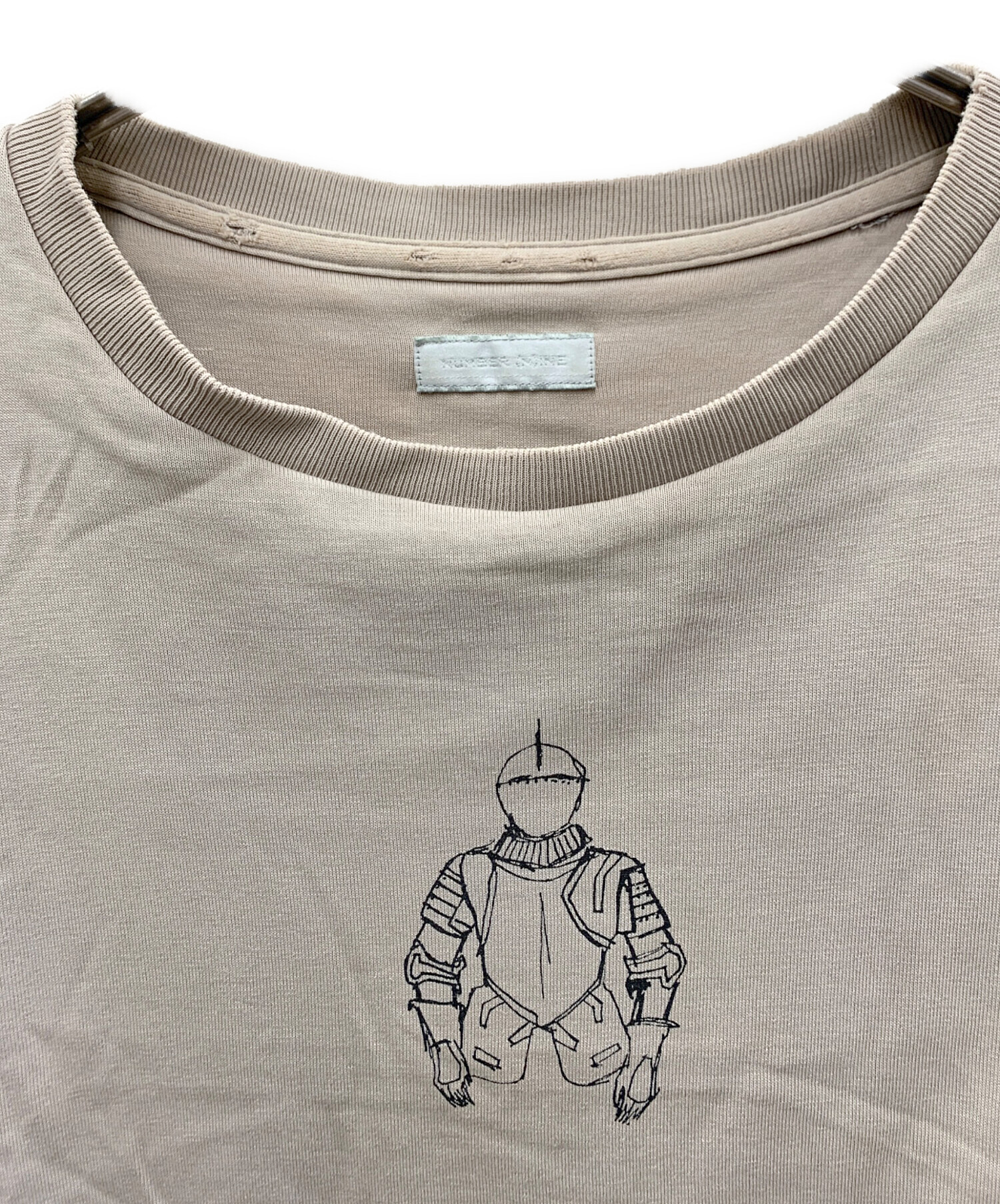 中古・古着通販】NUMBER (N)INE (ナンバーナイン) 半袖カットソー 