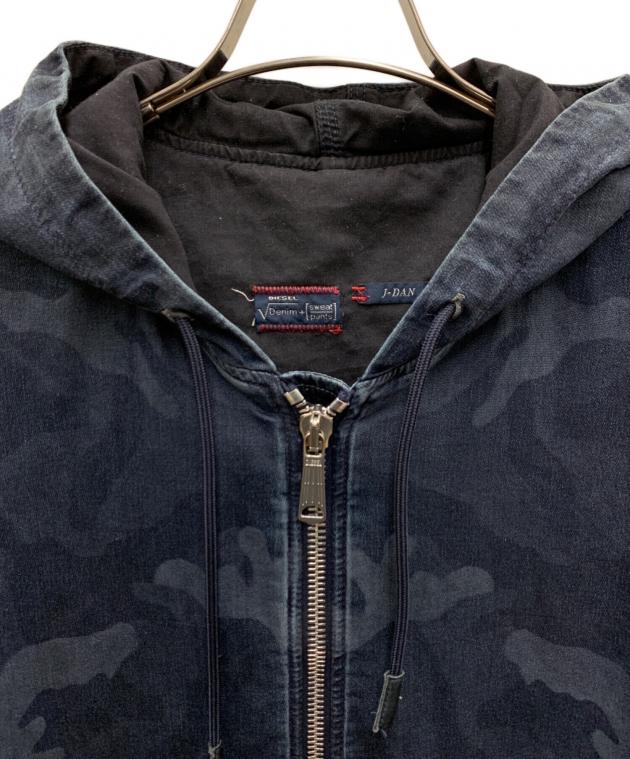 中古・古着通販】DIESEL (ディーゼル) ジョグデニムジップパーカー
