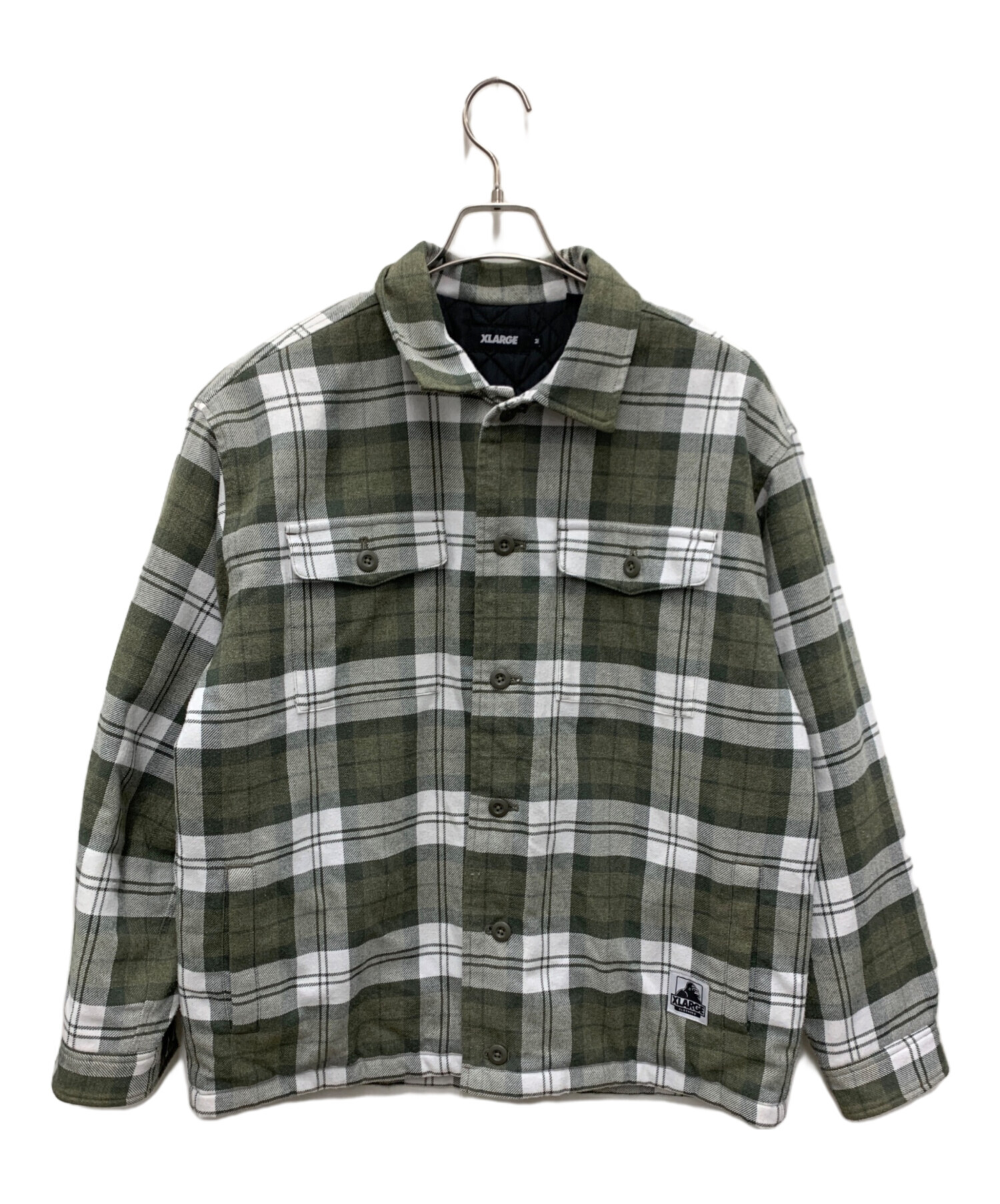中古・古着通販】X-LARGE (エクストララージ) シャツジャケット 中古・古着通販】X-LARGE (エクストララージ) シャツジャケット