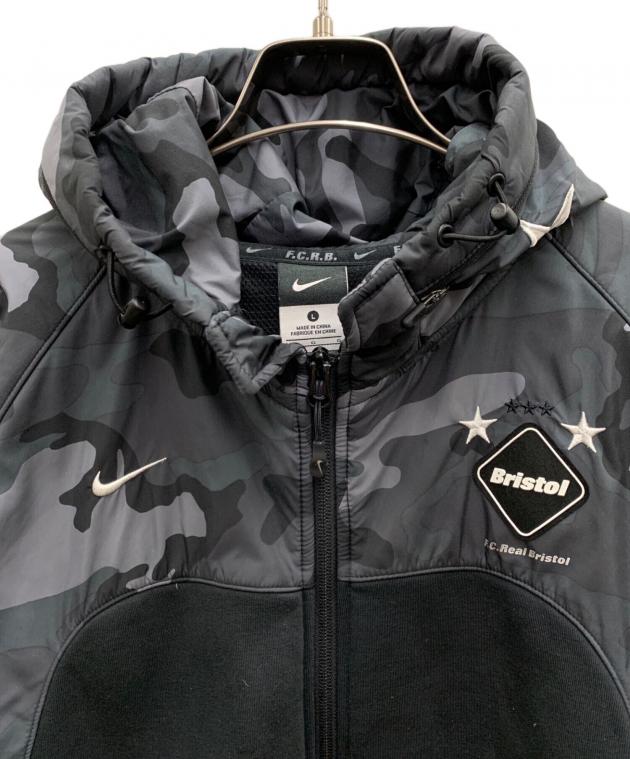 レア商品！　Nike F.C.R.B. パーカー ブラック 中古・古着通販】F.C.R.B. (エフシーレアルブリストル) NIKE (ナイキ