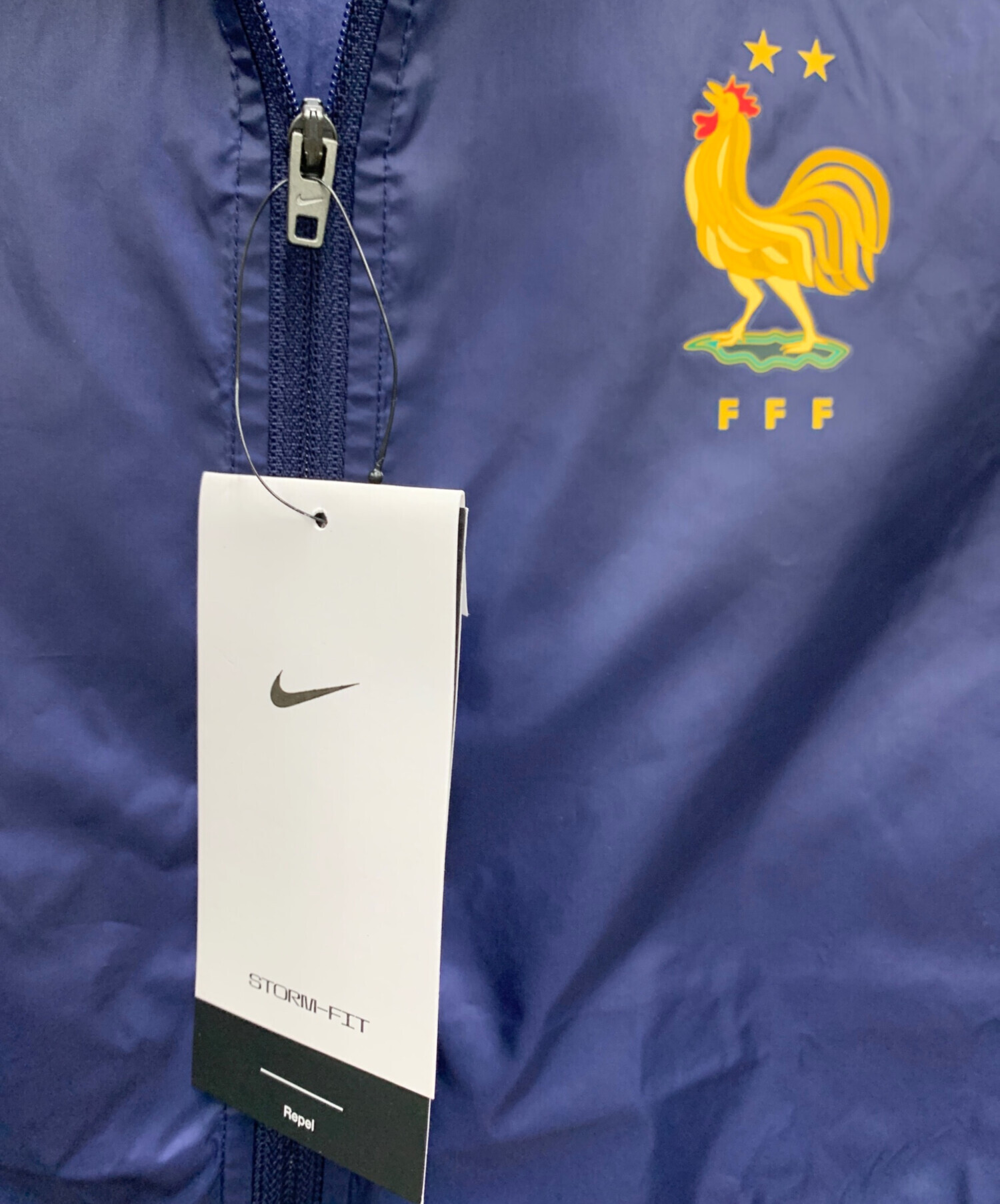 中古・古着通販】NIKE (ナイキ) ナイロンジャケット ネイビー サイズ:M