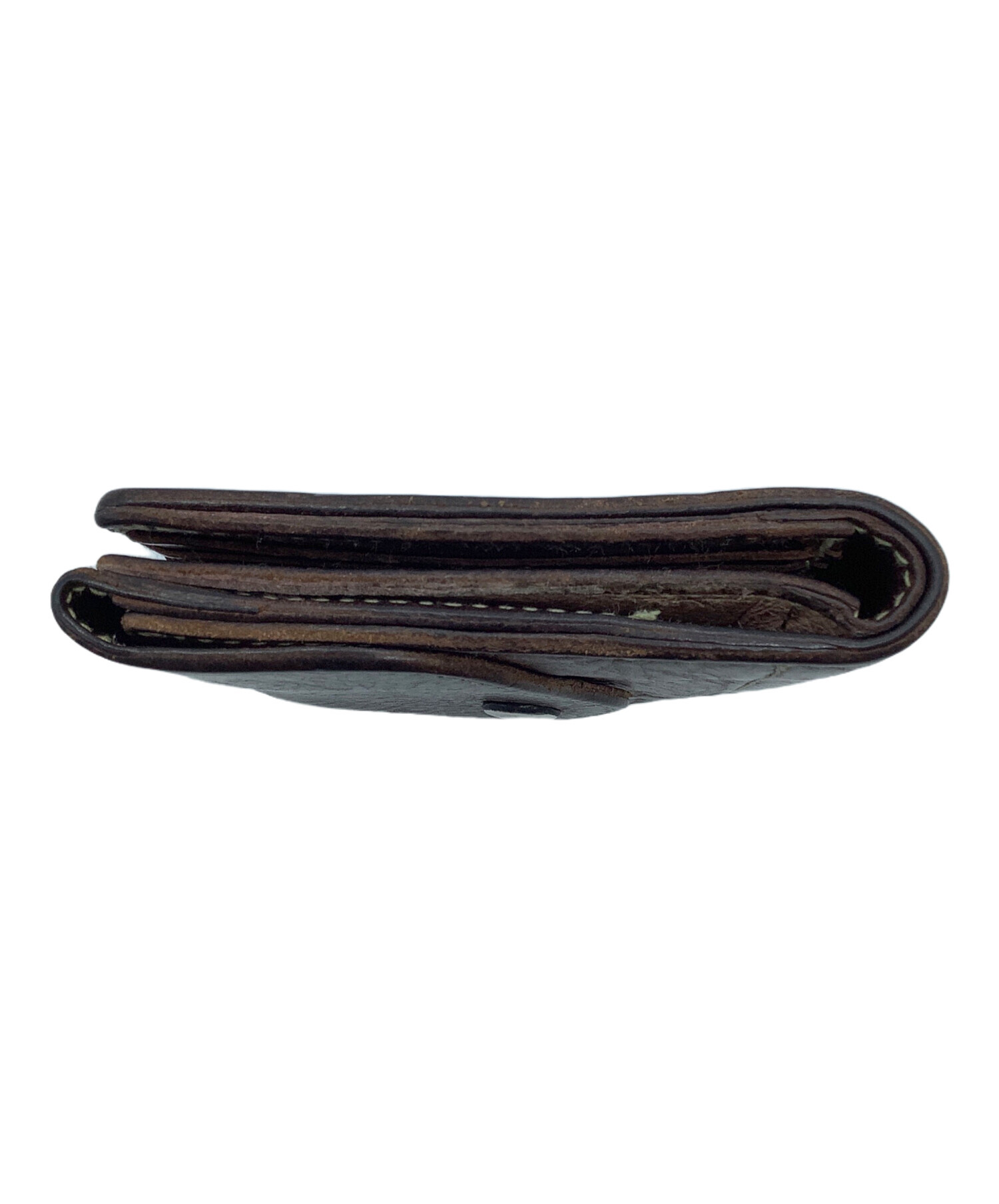 中古・古着通販】PORTER (ポーター) 2つ折り財布 ブラウン｜ブランド