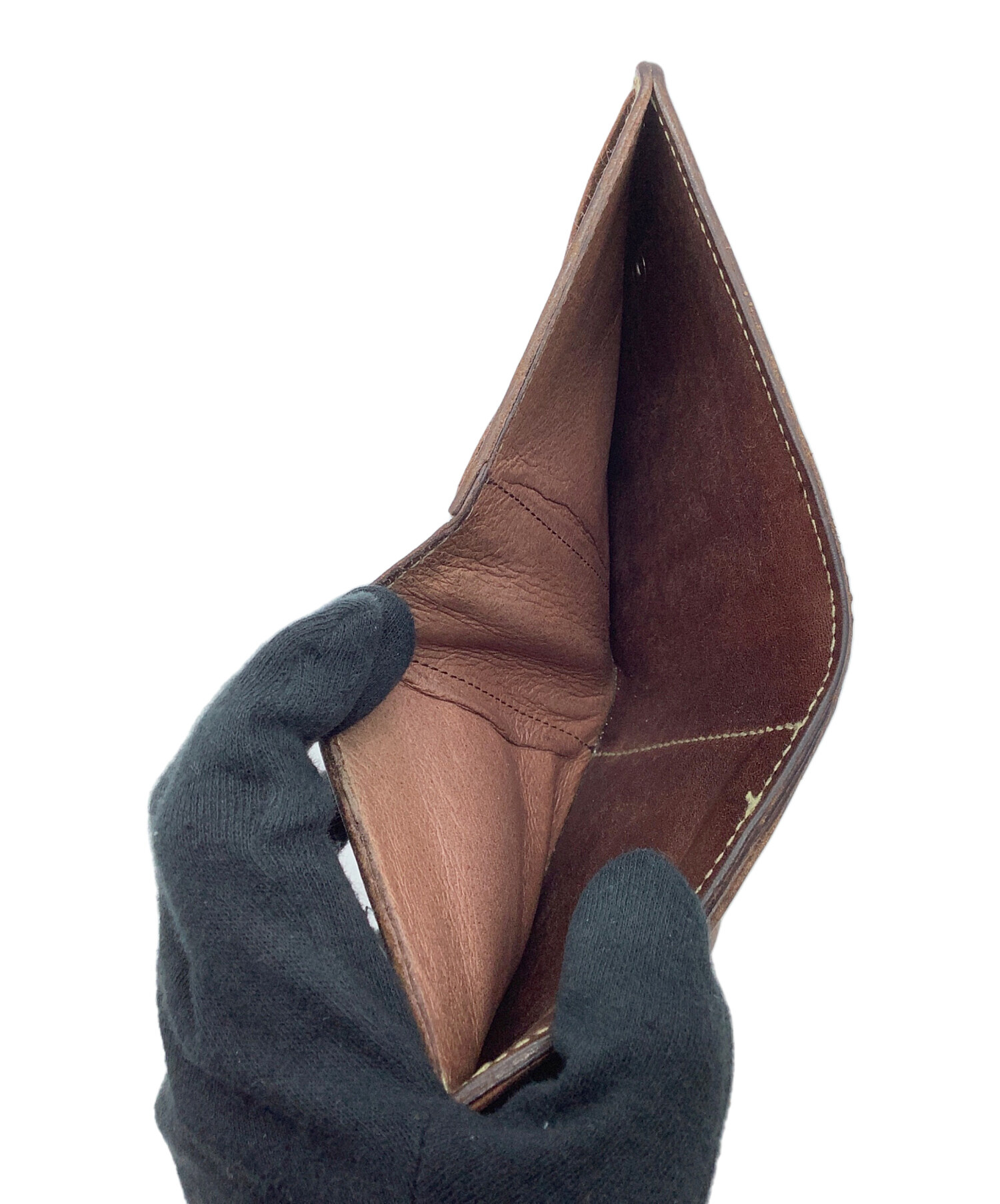 中古・古着通販】PORTER (ポーター) 2つ折り財布 ブラウン｜ブランド
