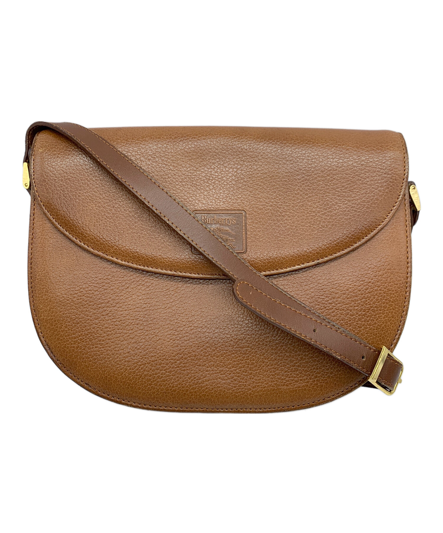 中古・古着通販】BURBERRY (バーバリー) ショルダーバッグ ブラウン