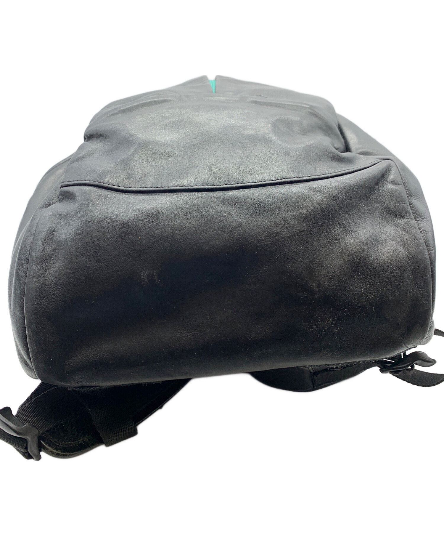 中古・古着通販】NAUGHTIAM (ノーティアム) 撥水レザーリュック ミント