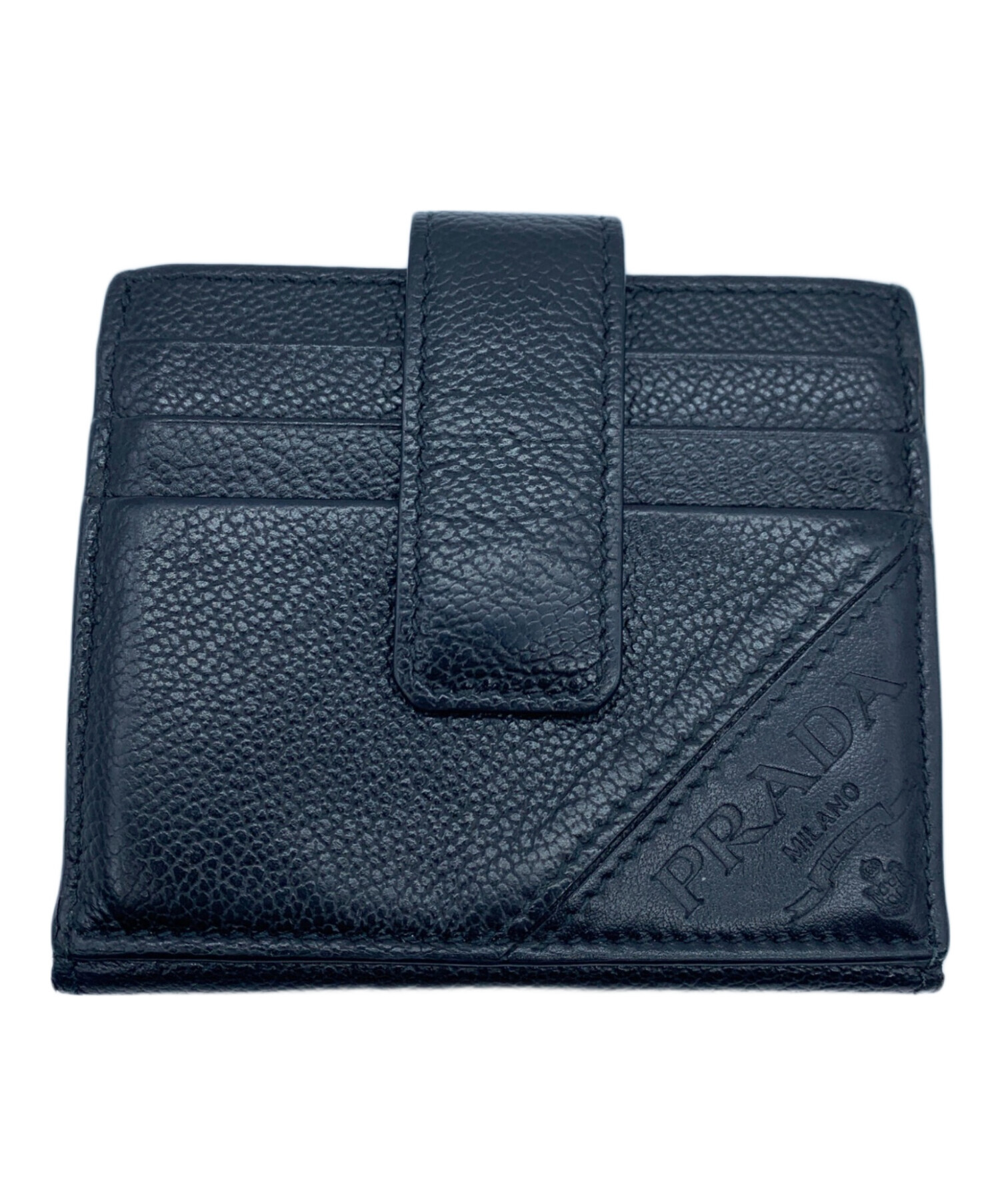 中古・古着通販】PRADA (プラダ) カードケース ブラック｜ブランド