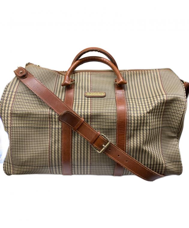 POLO RALPH LAUREN ボストンバッグ 中型 中古・古着通販】POLO RALPH LAUREN (ポロ・ラルフローレン) レザー