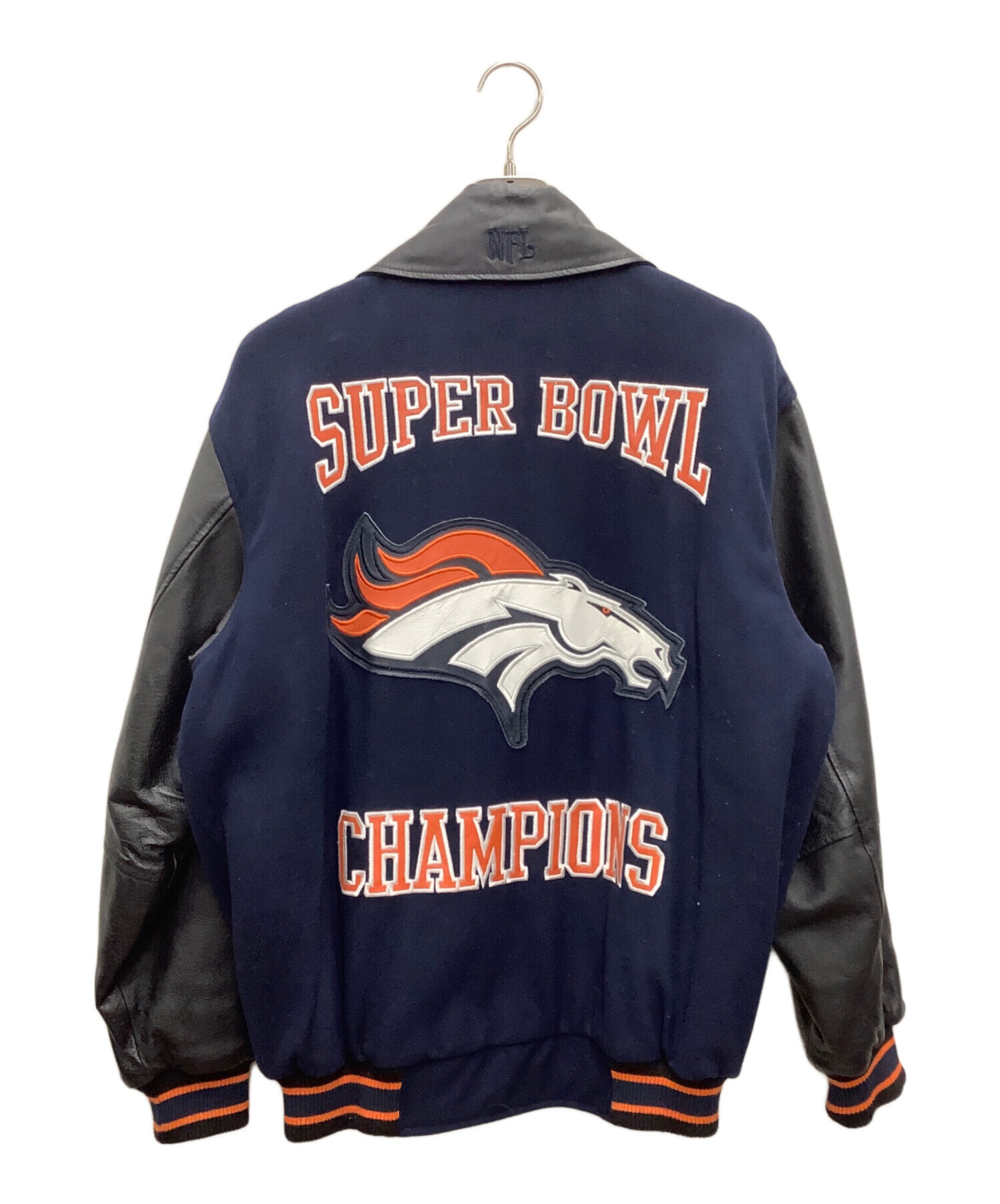 NFL公式ジャケット　Mサイズ　古着　スタジャン 中古・古着通販】NFL (ナショナル・フットボール・リーグ) 袖切り替え