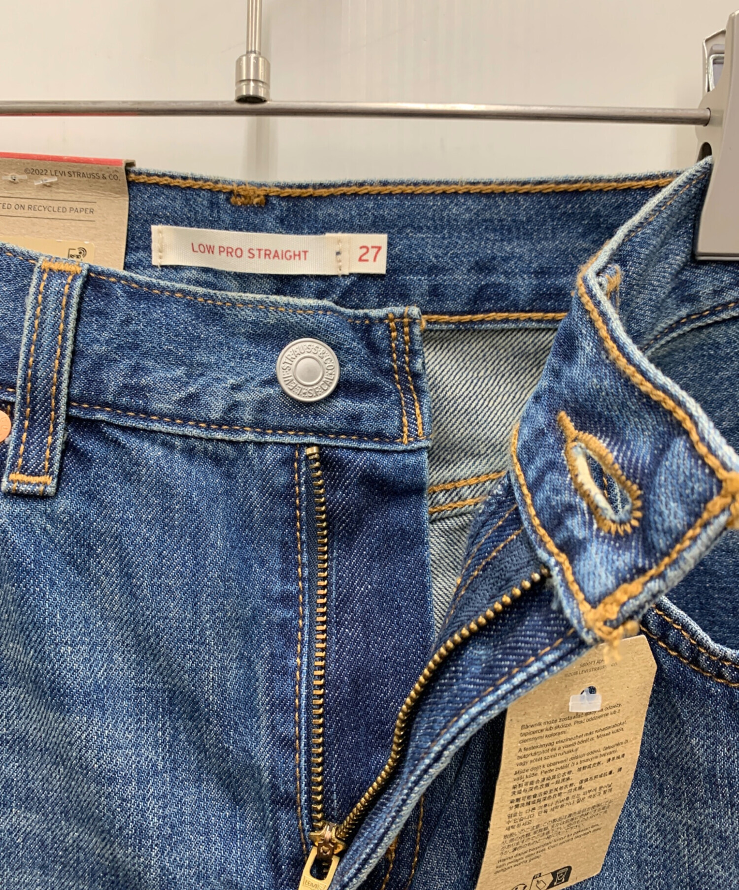 中古・古着通販】LEVI'S (リーバイス) デニムパンツ インディゴ サイズ