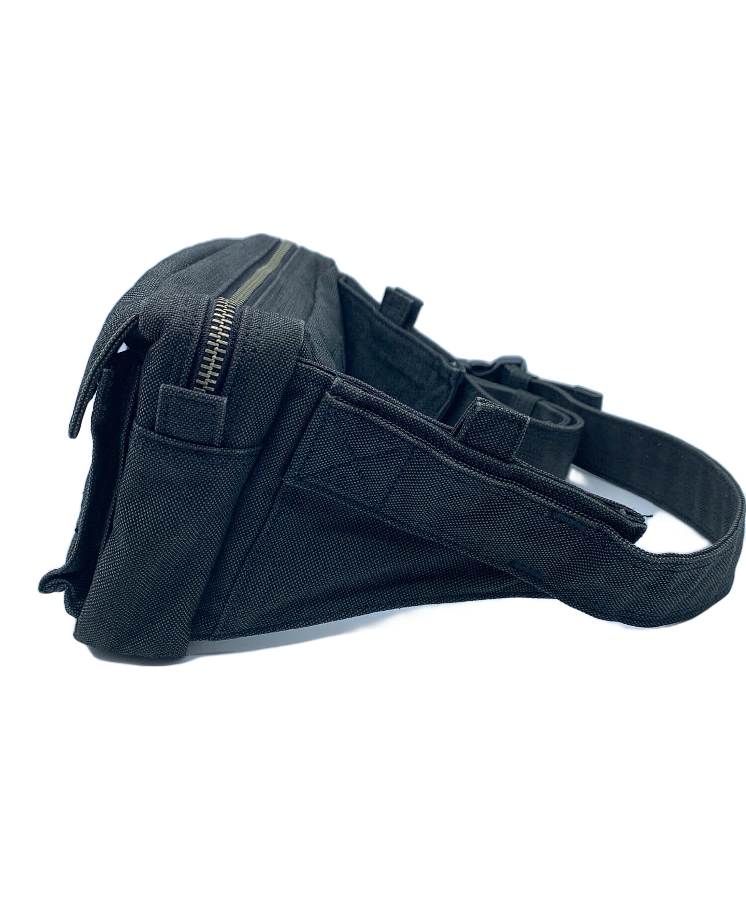 PORTER ボディ・ウエストバッグ グレー　スモーキー　ほぼ未使用 中古・古着通販】PORTER (ポーター) ウエストポーチ スモーキー グレー