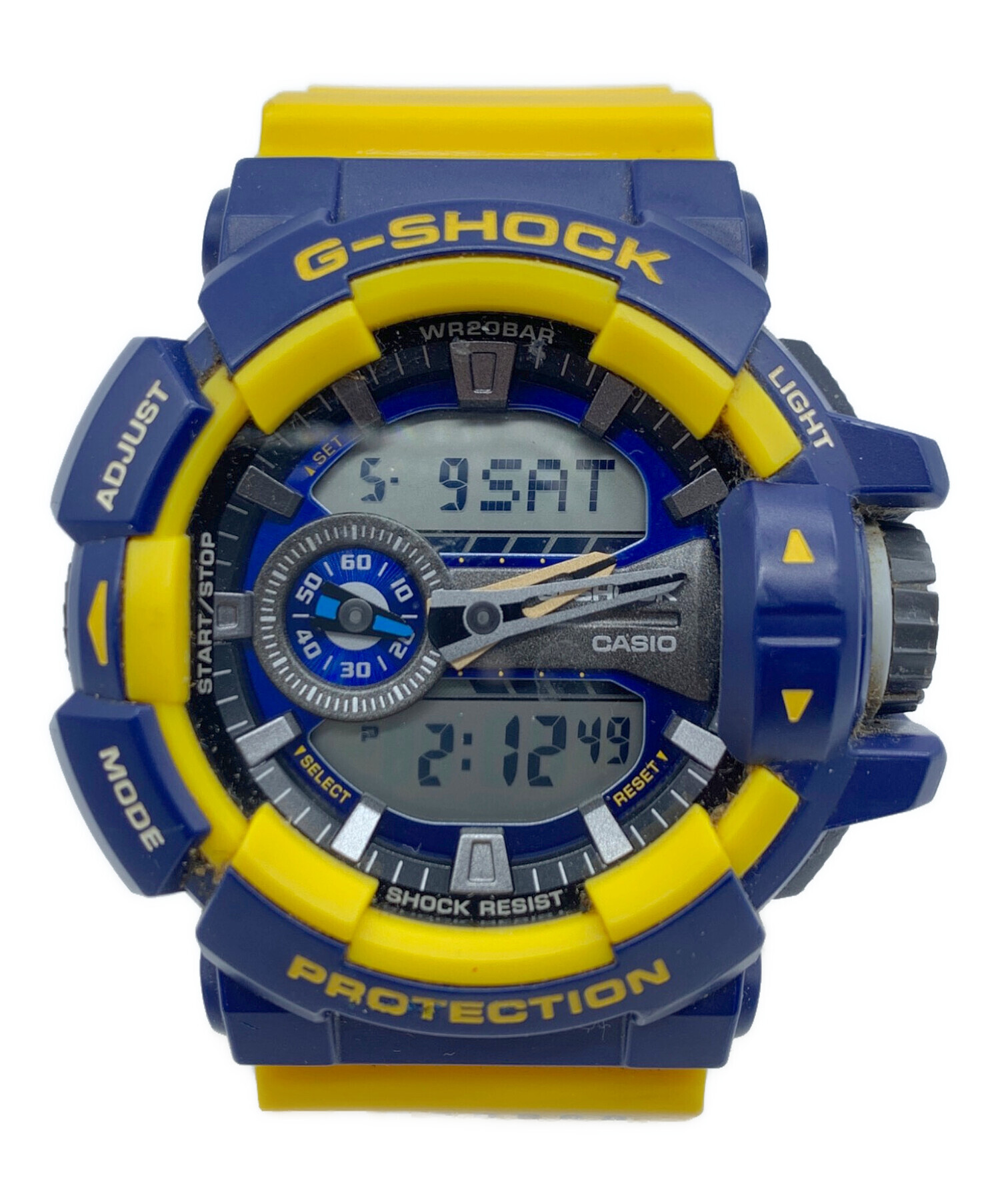 中古・古着通販】CASIO (カシオ) デジアナウォッチ ブルー｜ブランド 