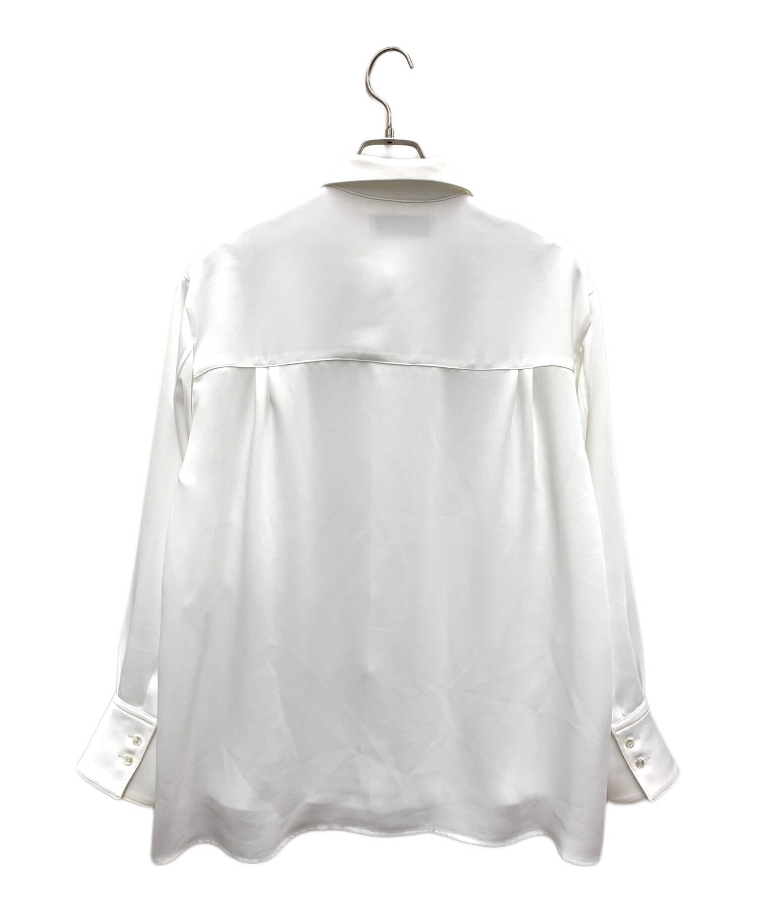 クルニ25aw 白シャツ 中古・古着通販】CULLNI (クルニ) 長袖シャツ ホワイト サイズ:1