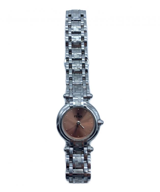 中古・古着通販】FENDI (フェンディ) デジタルウォッチ ピンク