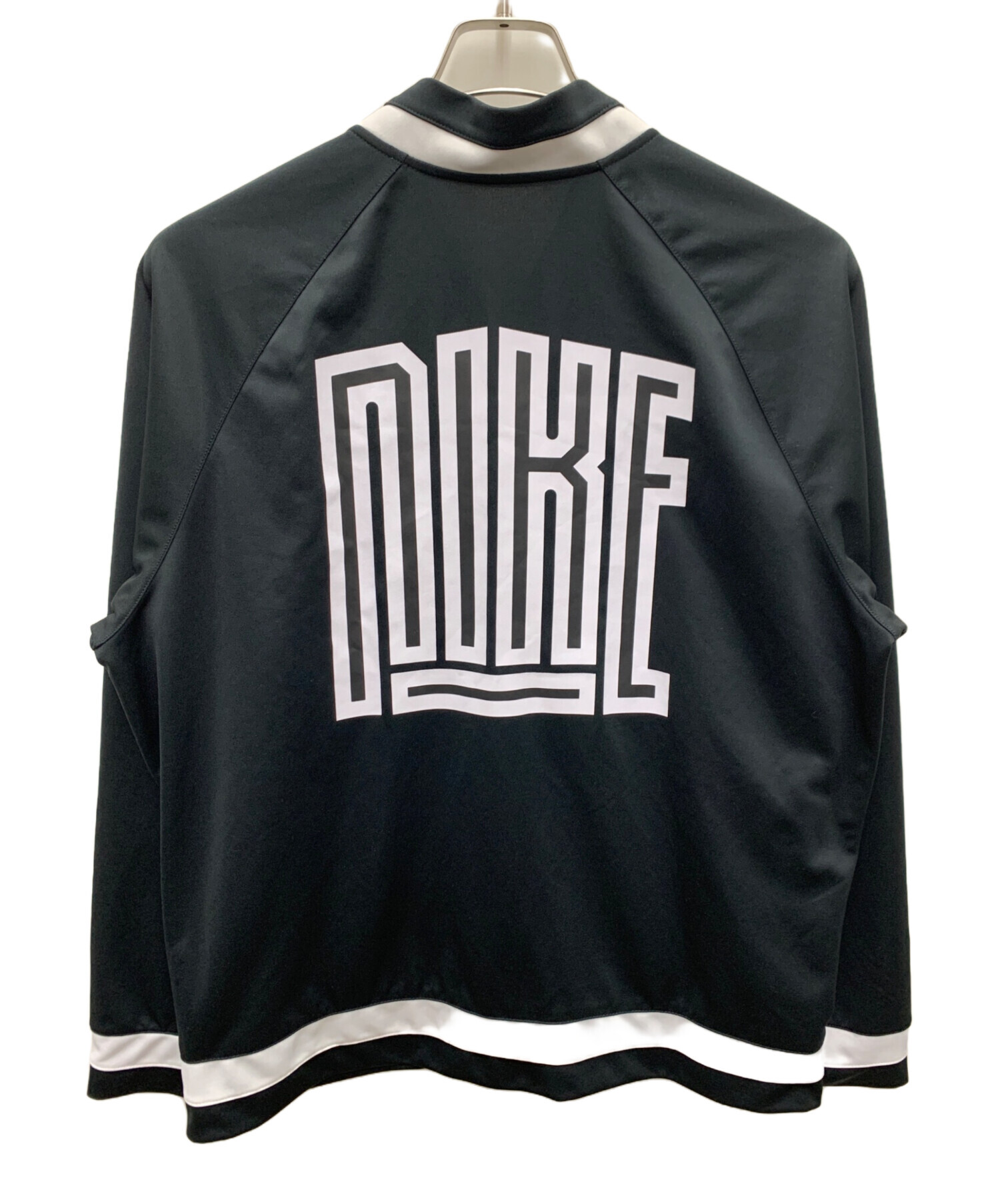 中古・古着通販】NIKE (ナイキ) トラックジャケット ブラック×ホワイト 