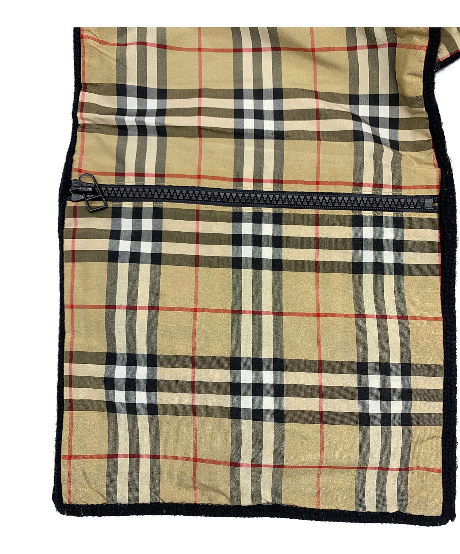BURBERRY BLUE LABEL ベージュマフラー新品未使用ホースロゴ 中古・古着通販】BURBERRY BLUE LABEL (バーバリー ブルー レーベル