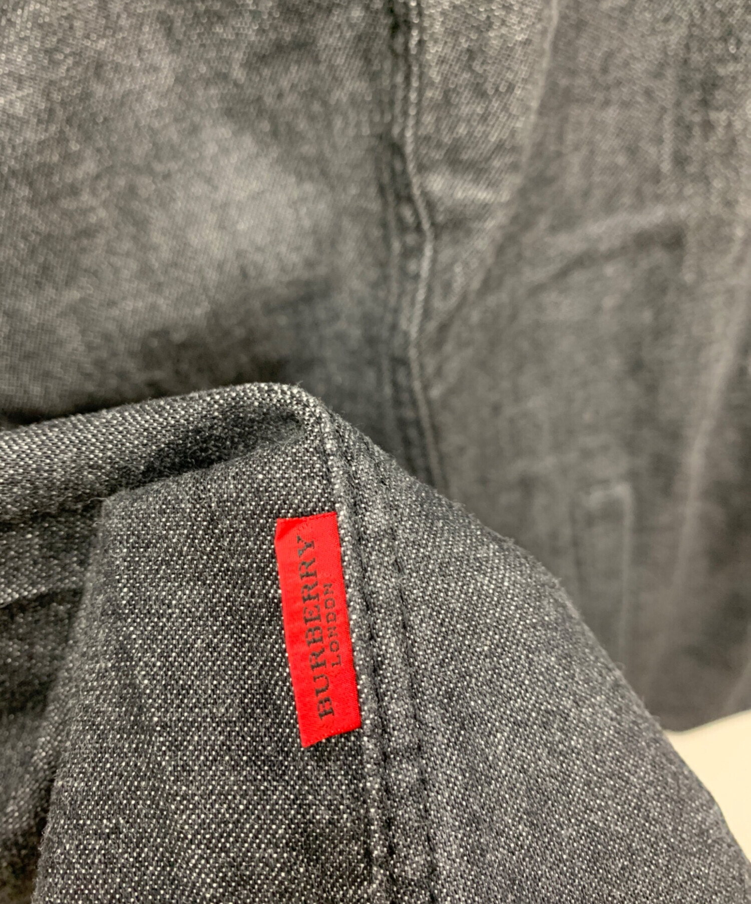 中古・古着通販】BURBERRY (バーバリー) デニムジャケット インディゴ