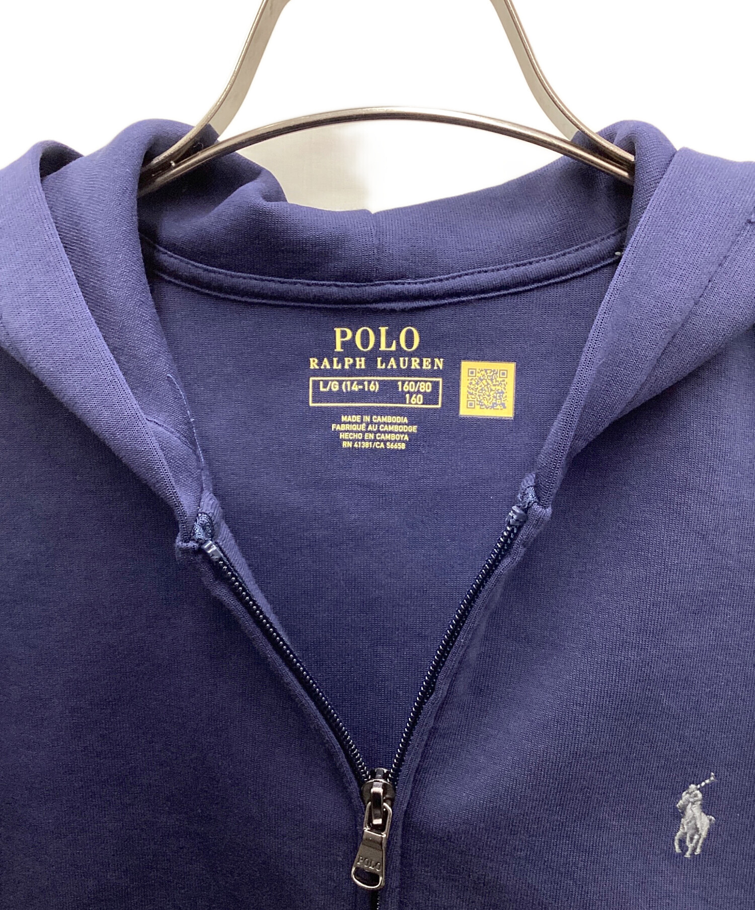 中古・古着通販】POLO RALPH LAUREN (ポロ・ラルフローレン) ジップ