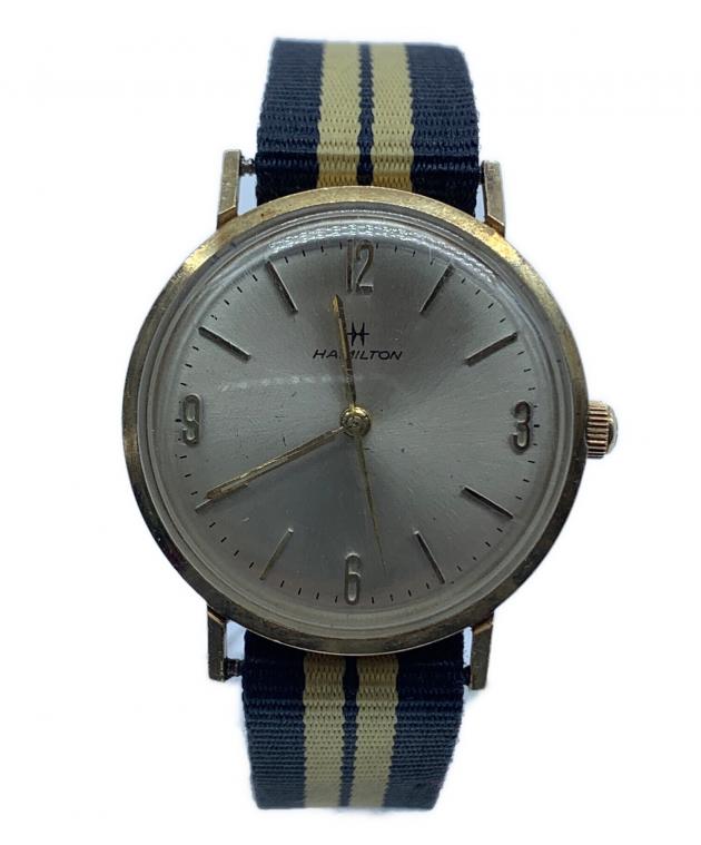 中古・古着通販】HAMILTON (ハミルトン) 腕時計 手巻き ホワイト 