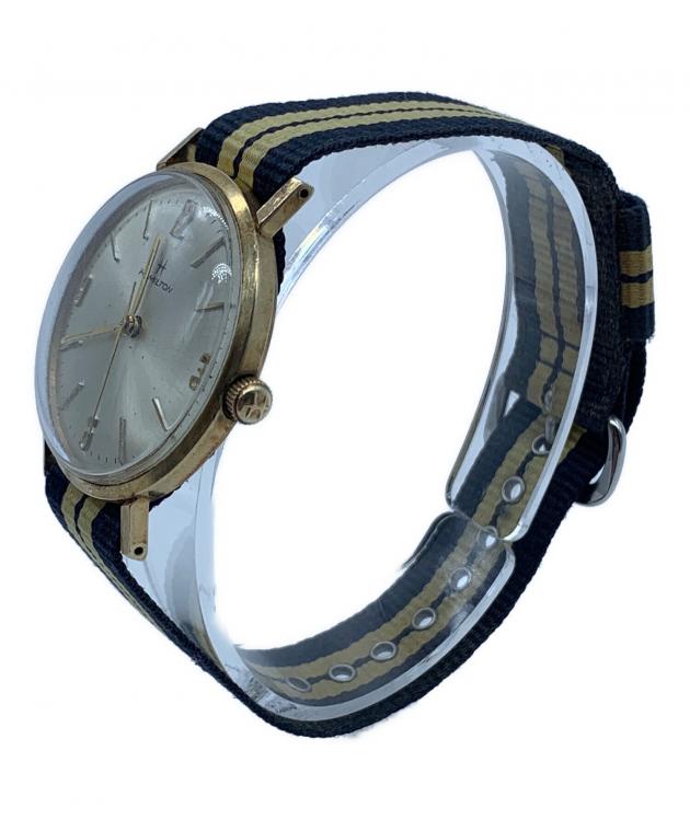 中古・古着通販】HAMILTON (ハミルトン) 腕時計 手巻き ホワイト 