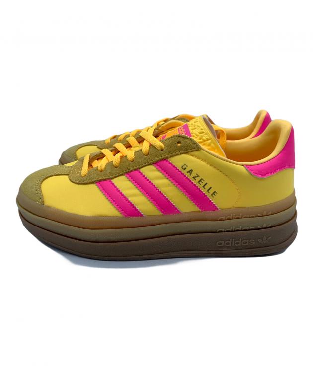 中古・古着通販】adidas (アディダス) GAZELLE BOLD W イエロー×ピンク
