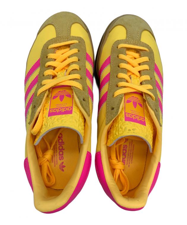 中古・古着通販】adidas (アディダス) GAZELLE BOLD W イエロー×ピンク