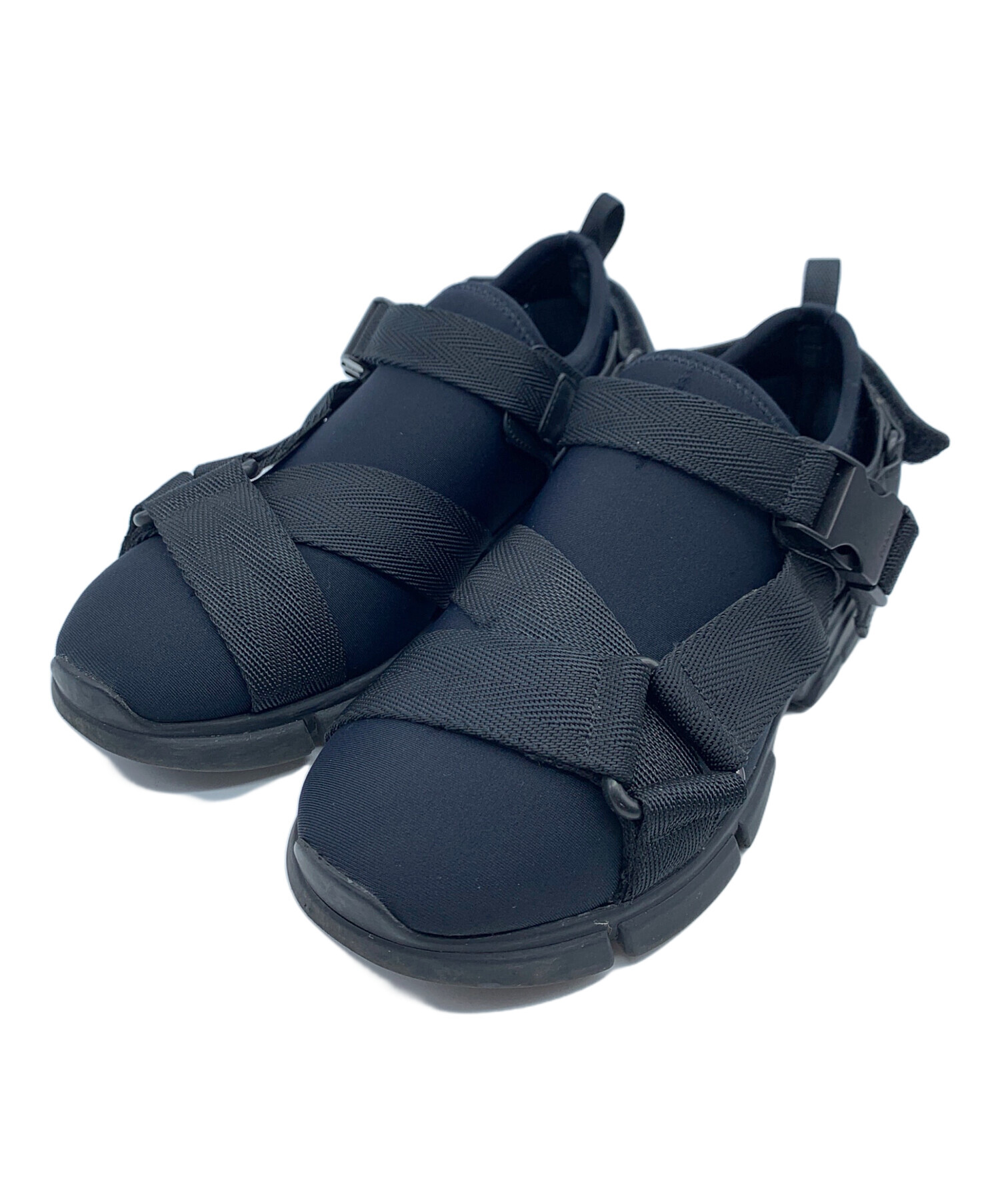 中古・古着通販】PRADA (プラダ) LINEA ROSSA ベルクロスニーカー 