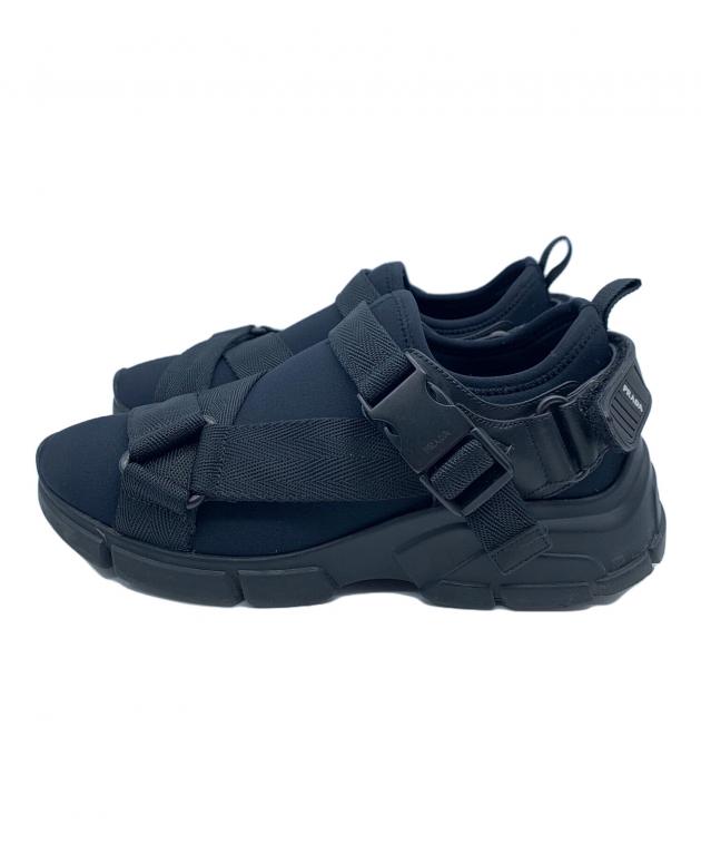 中古・古着通販】PRADA (プラダ) LINEA ROSSA ベルクロスニーカー